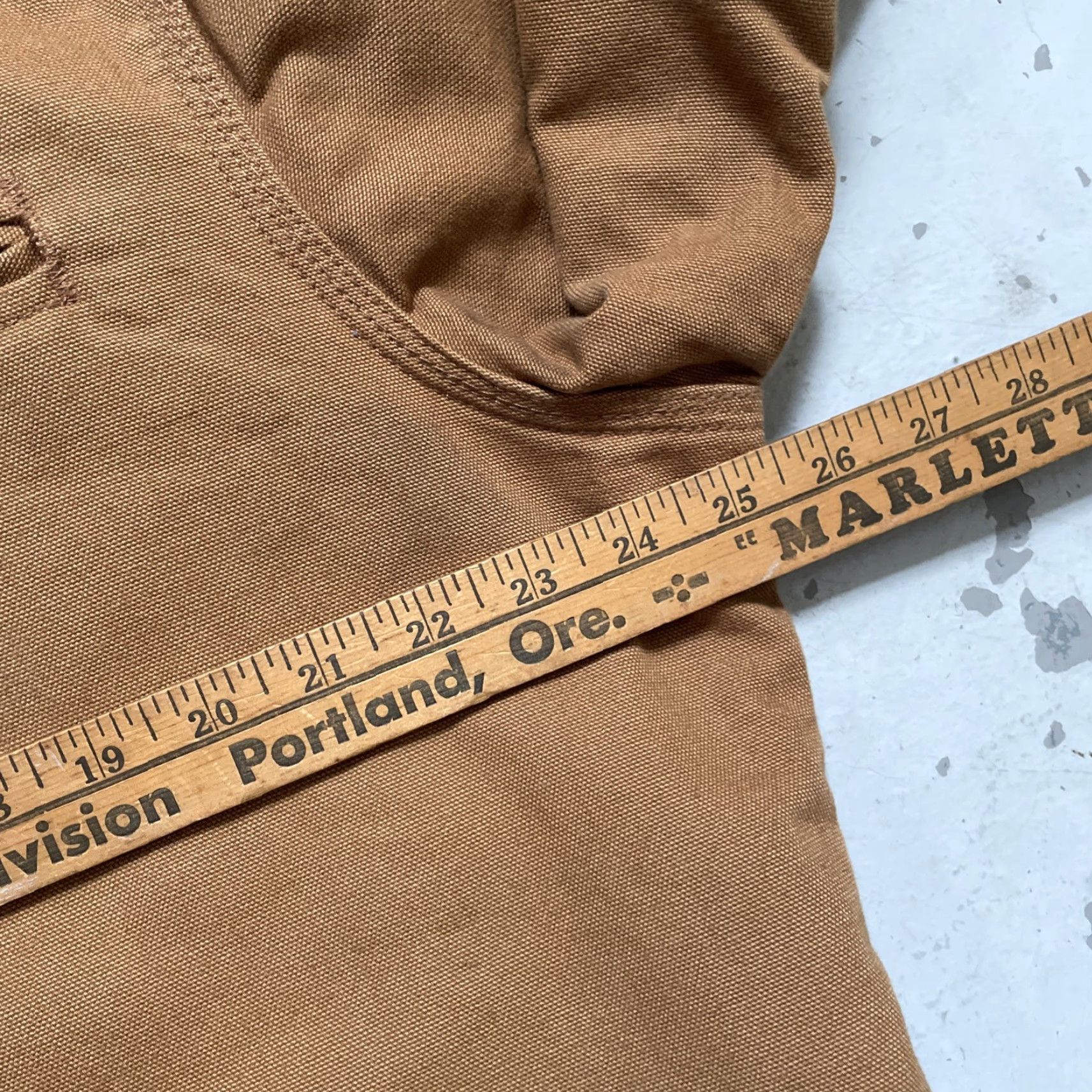 Carhartt VINTAGE Carhartt J01 BRN J97 Style Lined Detroit Canvas Work Jacket Unisex Adults 44 Tall Brown 90s Heritage Workwear J97 US Made Size US S / EU 44-46 / 1 - 4 Thumbnail