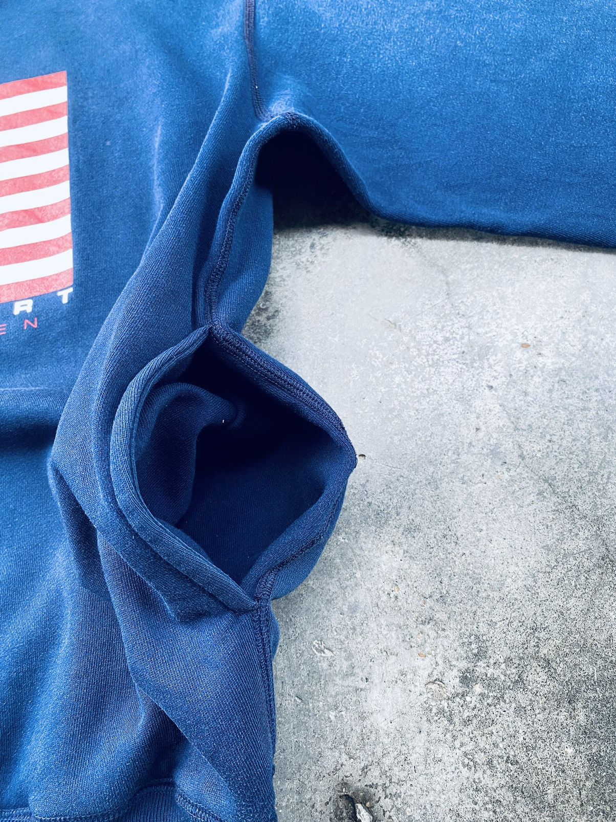 Polo Ralph Lauren Vintage 90s Polo Sport Ralph Lauren Usa Flag Sweetshirt Size US M / EU 48-50 / 2 - 13 Thumbnail
