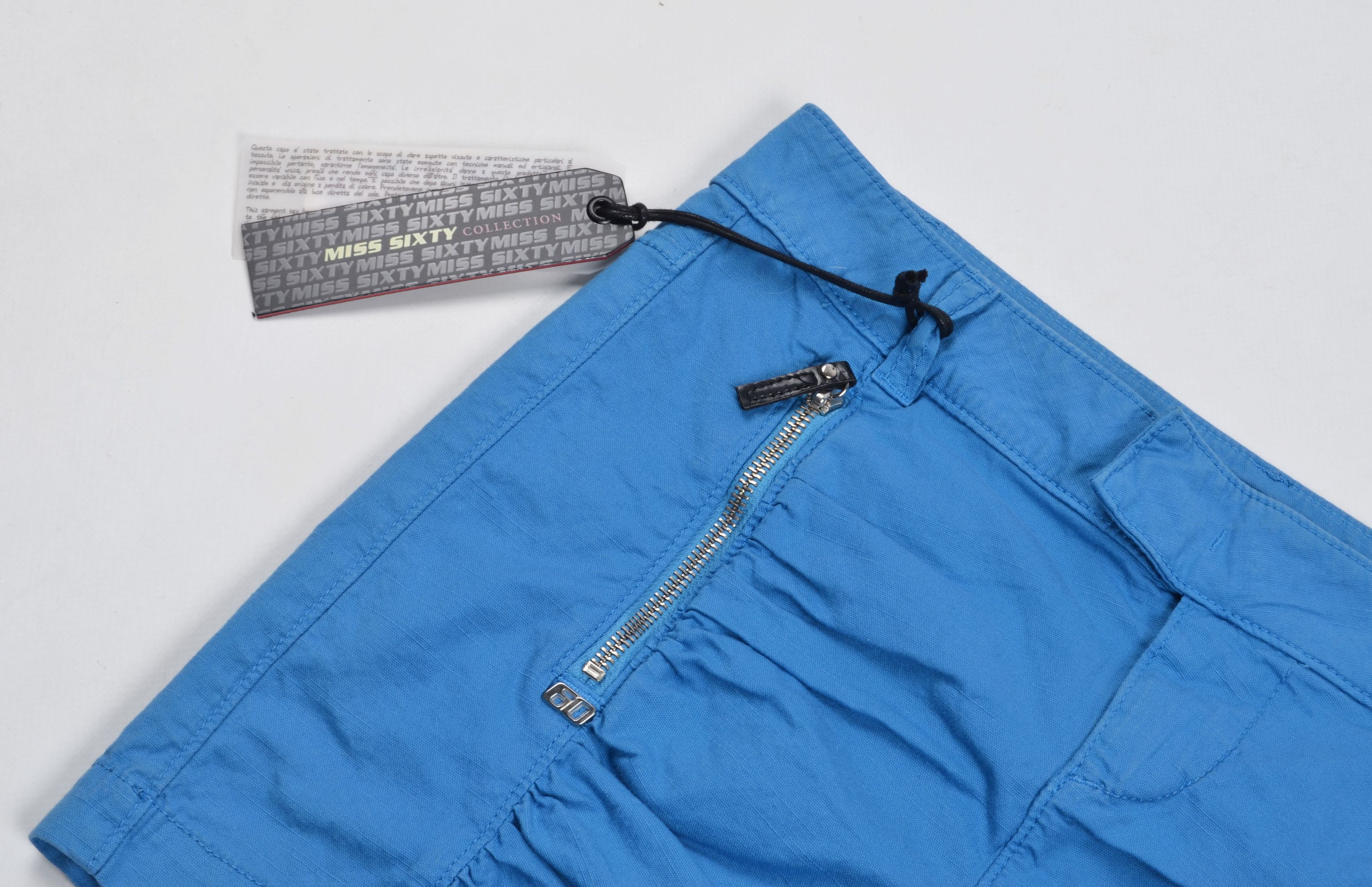 Miss Sixty Vintage Miss Sixty Y2K Blue Coquette Mini Skirt Size 30" / US 8 / IT 44 - 4 Thumbnail