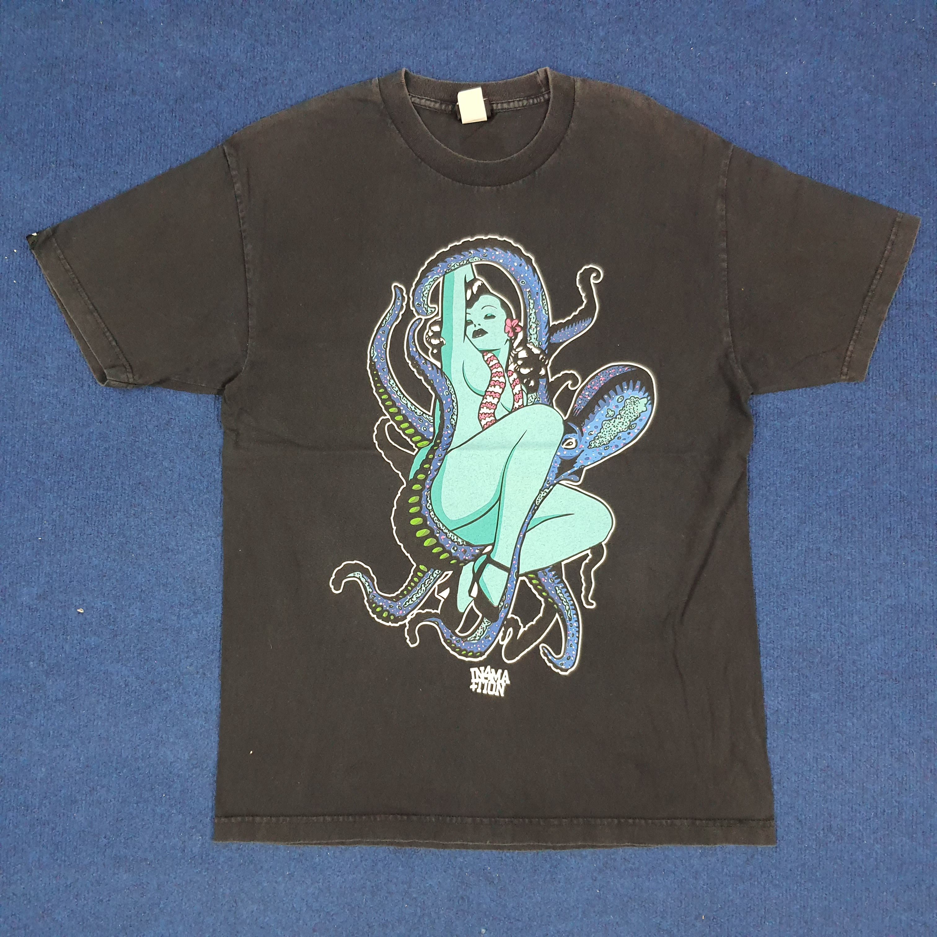 IN4MATION × Vintage Vintage In4mation Hawaii Style Streetwear Tshirt Size US M / EU 48-50 / 2 - 1 Thumbnail