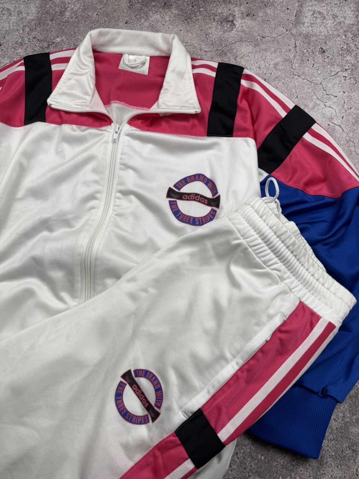 Adidas Vintage Adidas Y2K Track Suit 90s Style Streetwear Japanesse Size US M / EU 48-50 / 2 - 3 Thumbnail