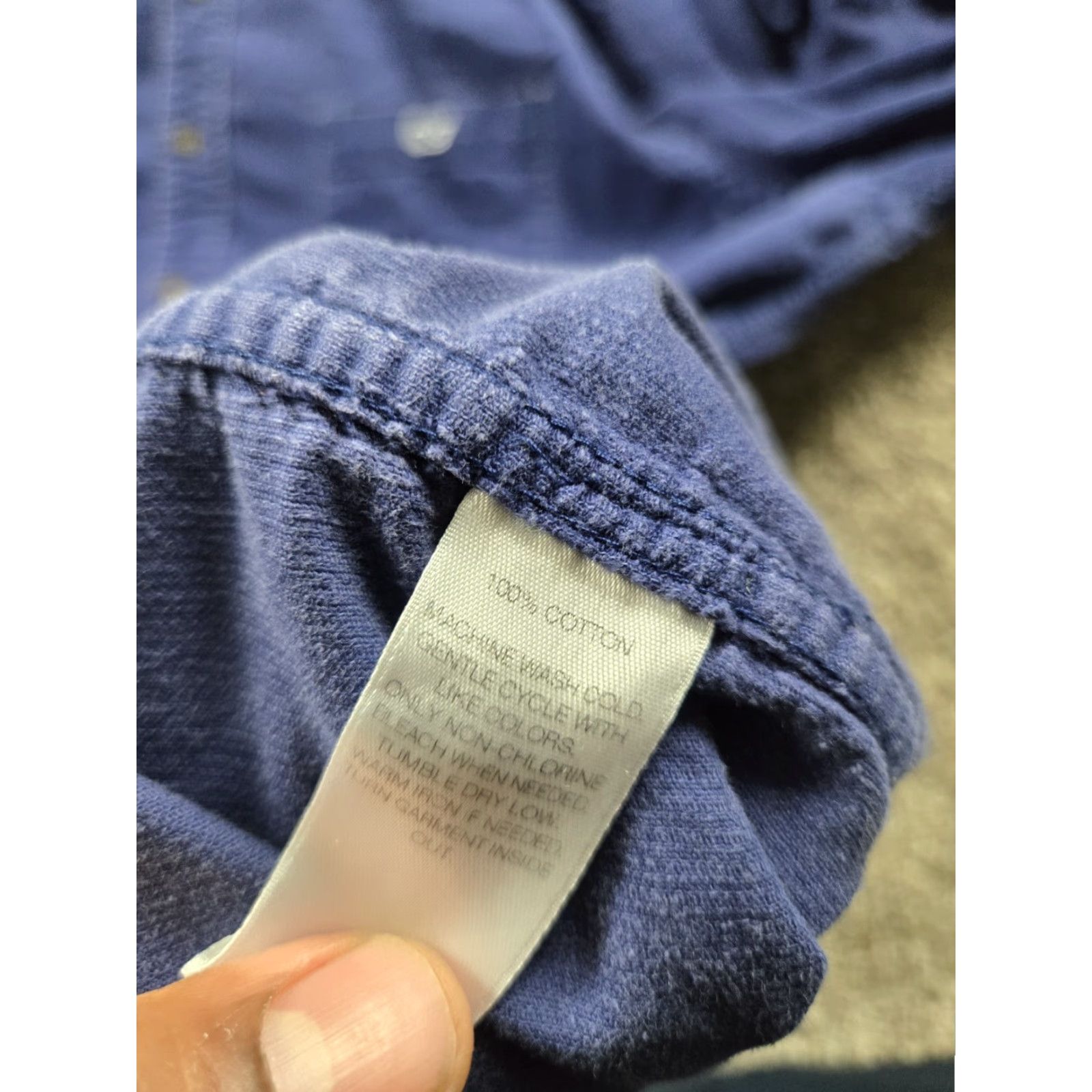 Vineyard Vines Vineyard Vines Shirt Mens 2XL Blue Corduroy Slim Fit Tucker Shirt Long Sleeve Size US XXL / EU 58 / 5 - 6 Thumbnail