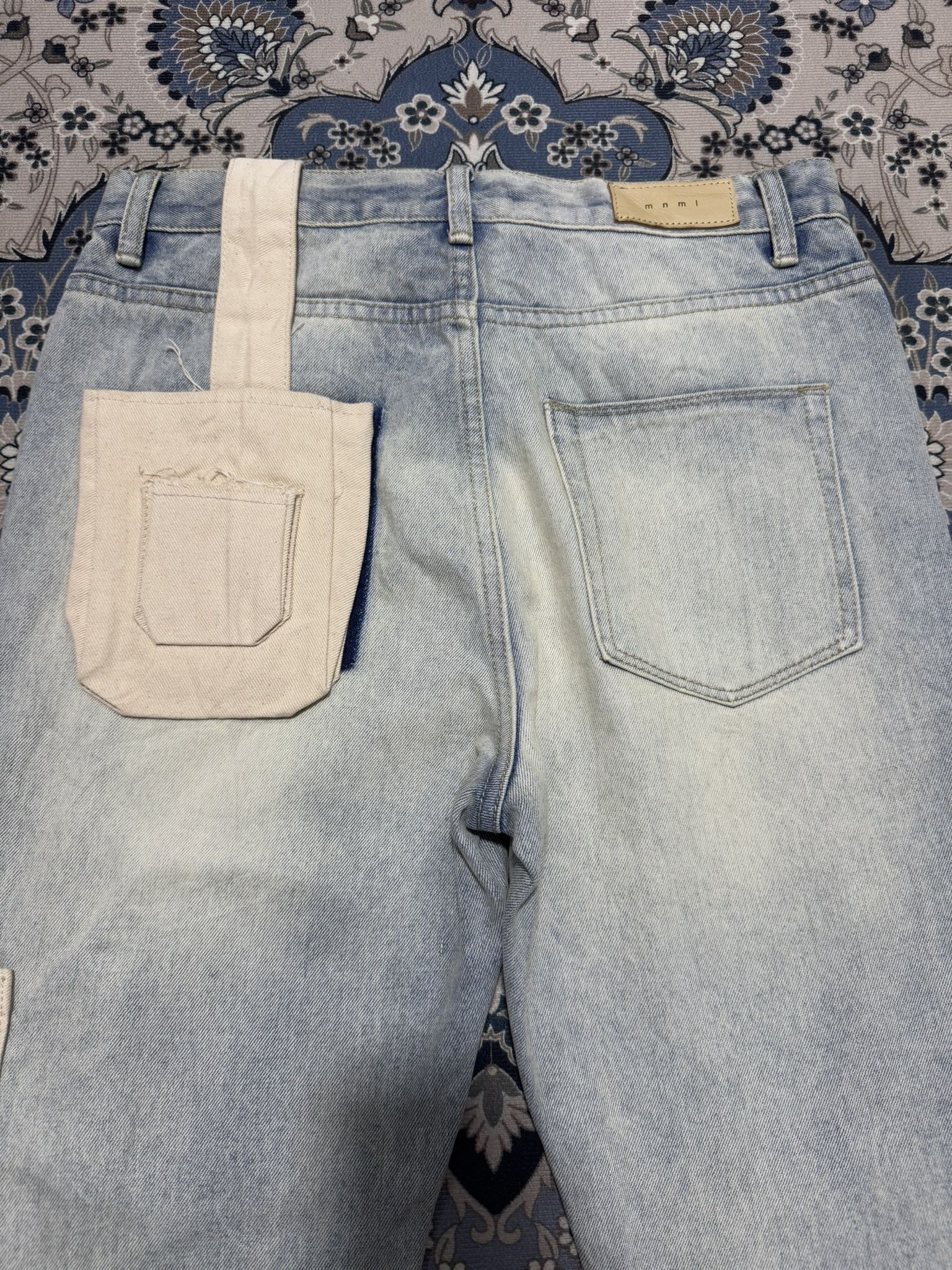 Japanese Brand × MNML MNML 3D Pocket Patches Hypebeast Jeans Size US 32 / EU 48 - 6 Thumbnail