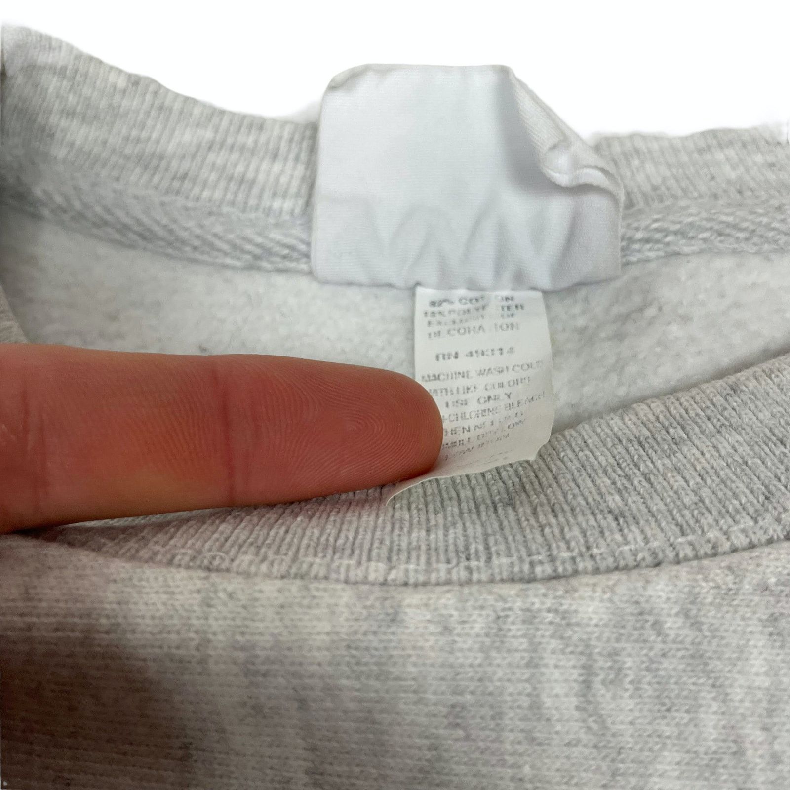 Champion Champion Reverse Weave Mens Heather Gray Cotton Sweatshirt S Size US S / EU 44-46 / 1 - 10 Thumbnail