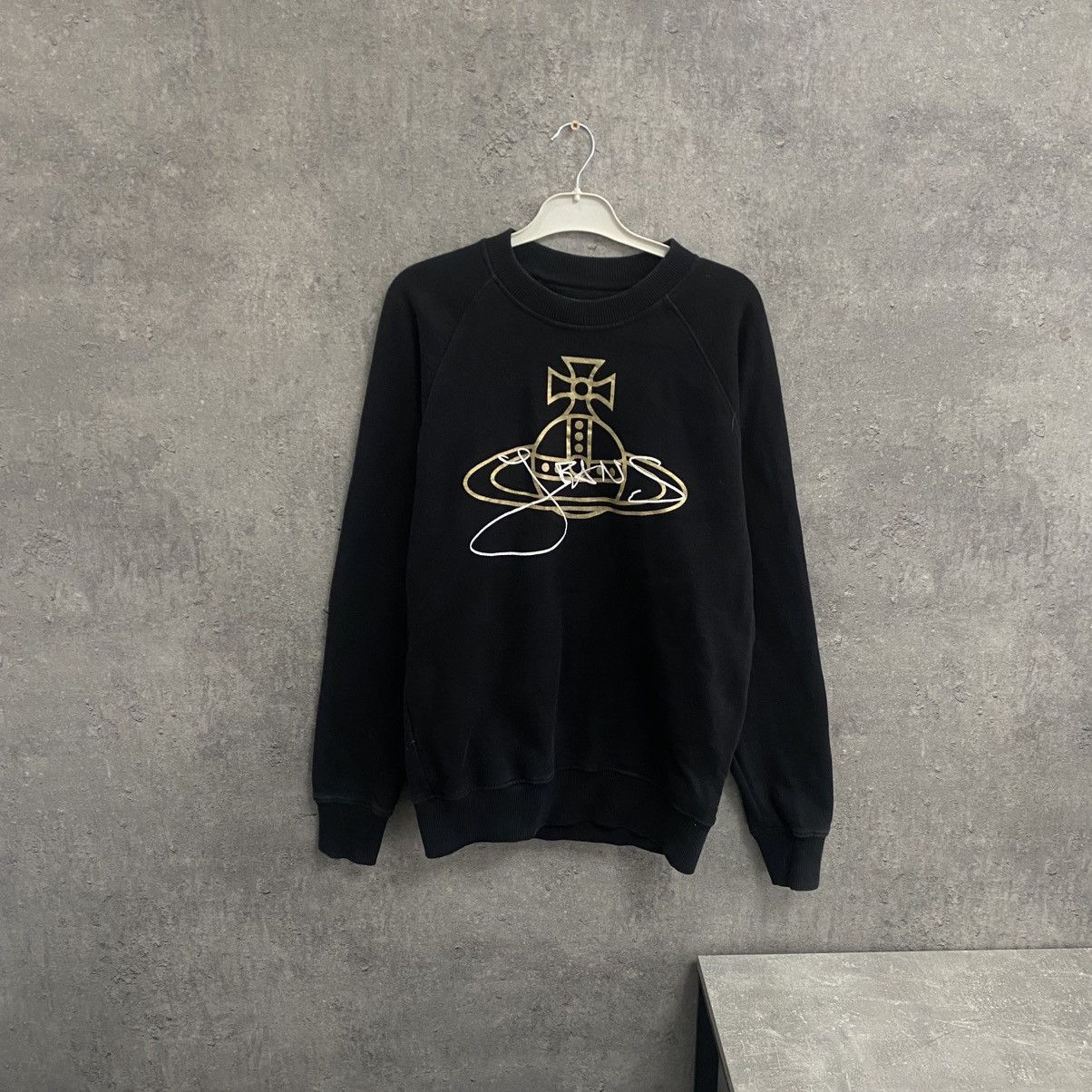 Vivienne Westwood Vivienne Westwood Sweatshirt Big Logo Sweater Size US S / EU 44-46 / 1 - 1 Thumbnail