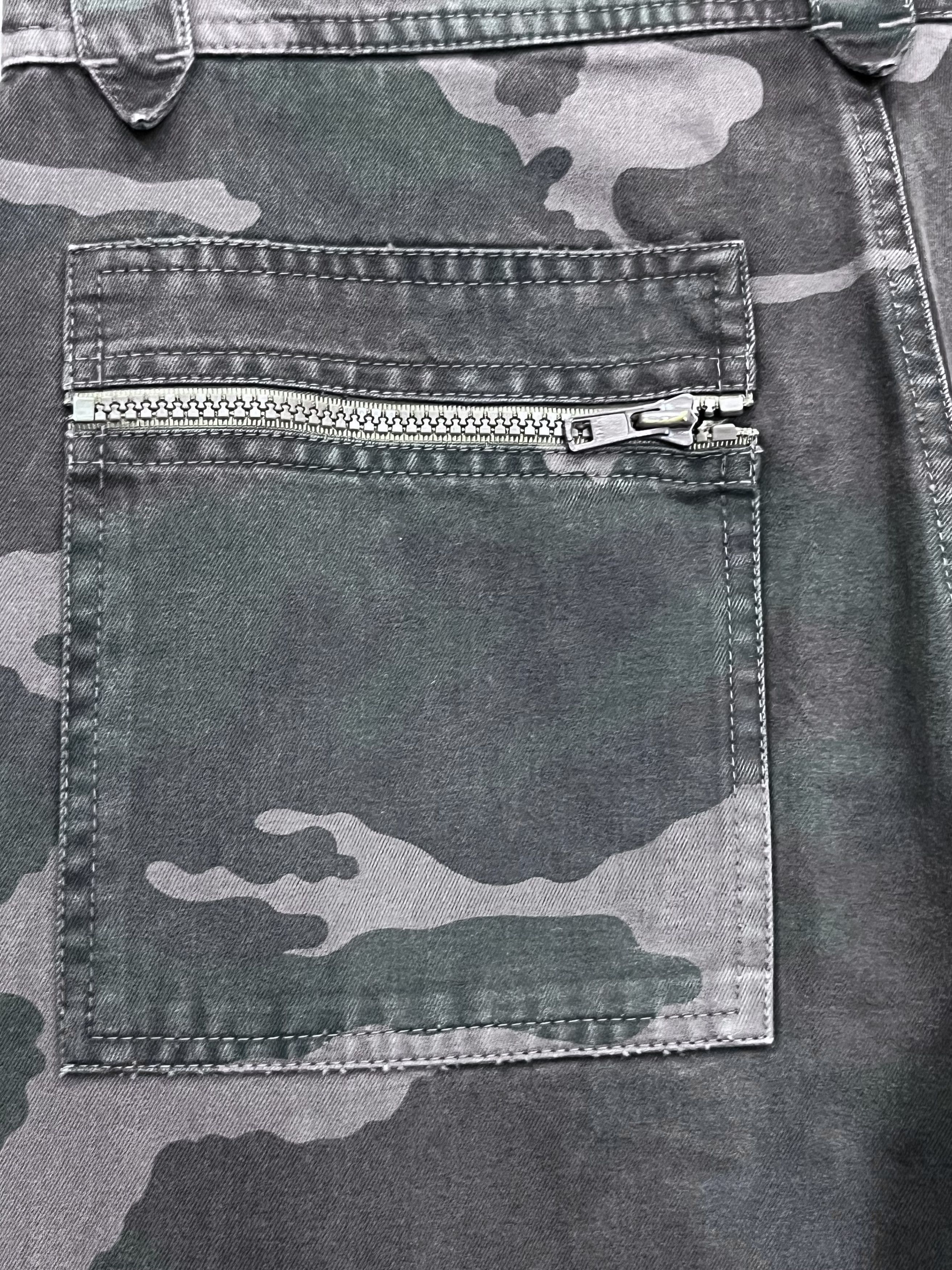 Joseph Vintage JOSEPH France Camouflage Wide Leg Fatigue Pants Size US 30 / EU 46 - 8 Thumbnail