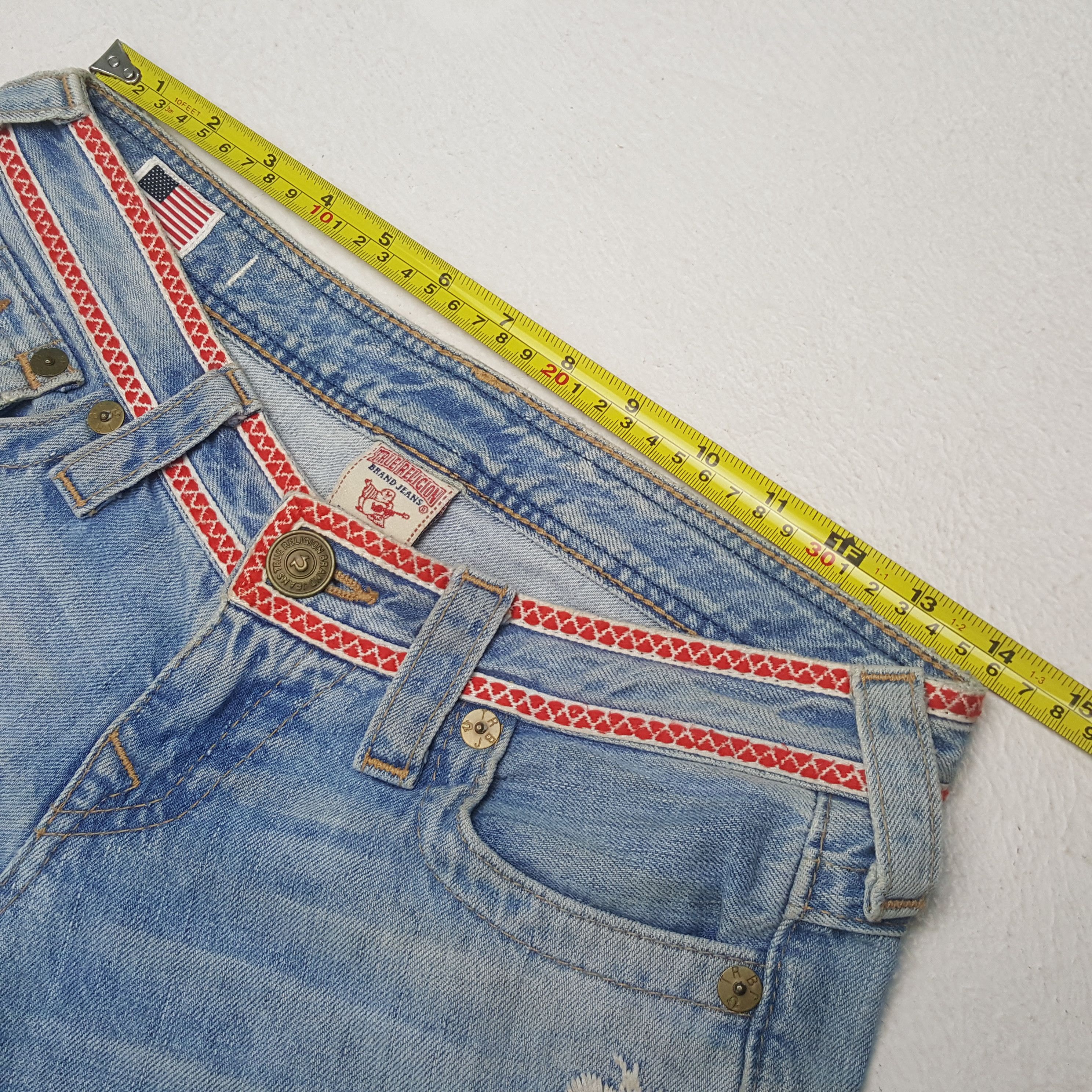 True Religion True Religion Bootcut Fashion Style Jeans C297N7 Size 28" / US 6 / IT 42 - 7 Thumbnail