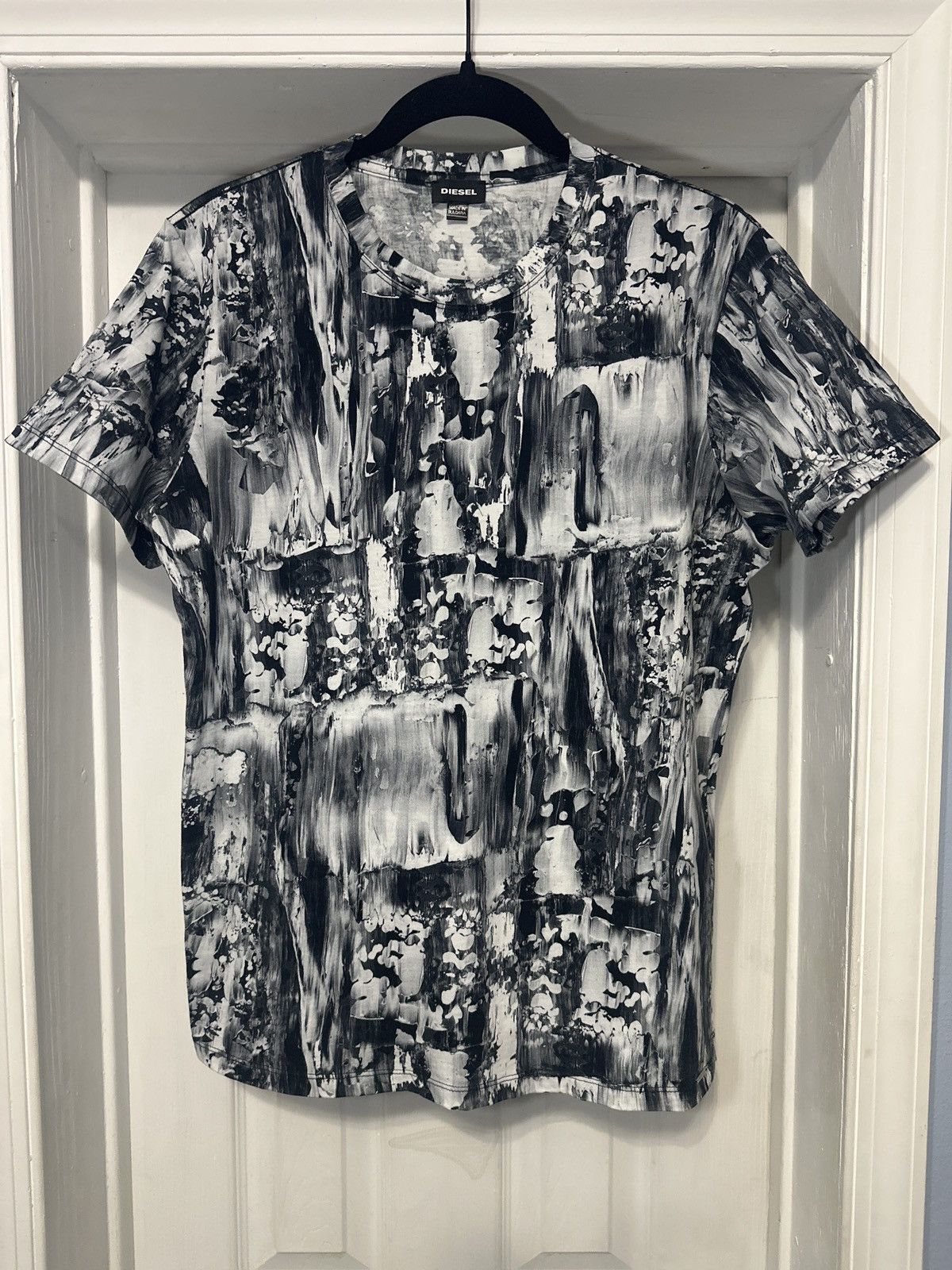 Diesel Diesel Mens T-Joe-HG T-Shirt Black Size US M / EU 48-50 / 2 - 4 Thumbnail