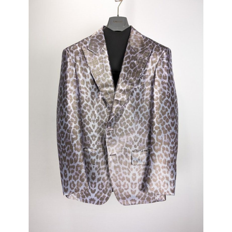 Tom Ford o1rshd1 Blazer Jacket in Multicolor Size US S / EU 44-46 / 1 - 1 Thumbnail