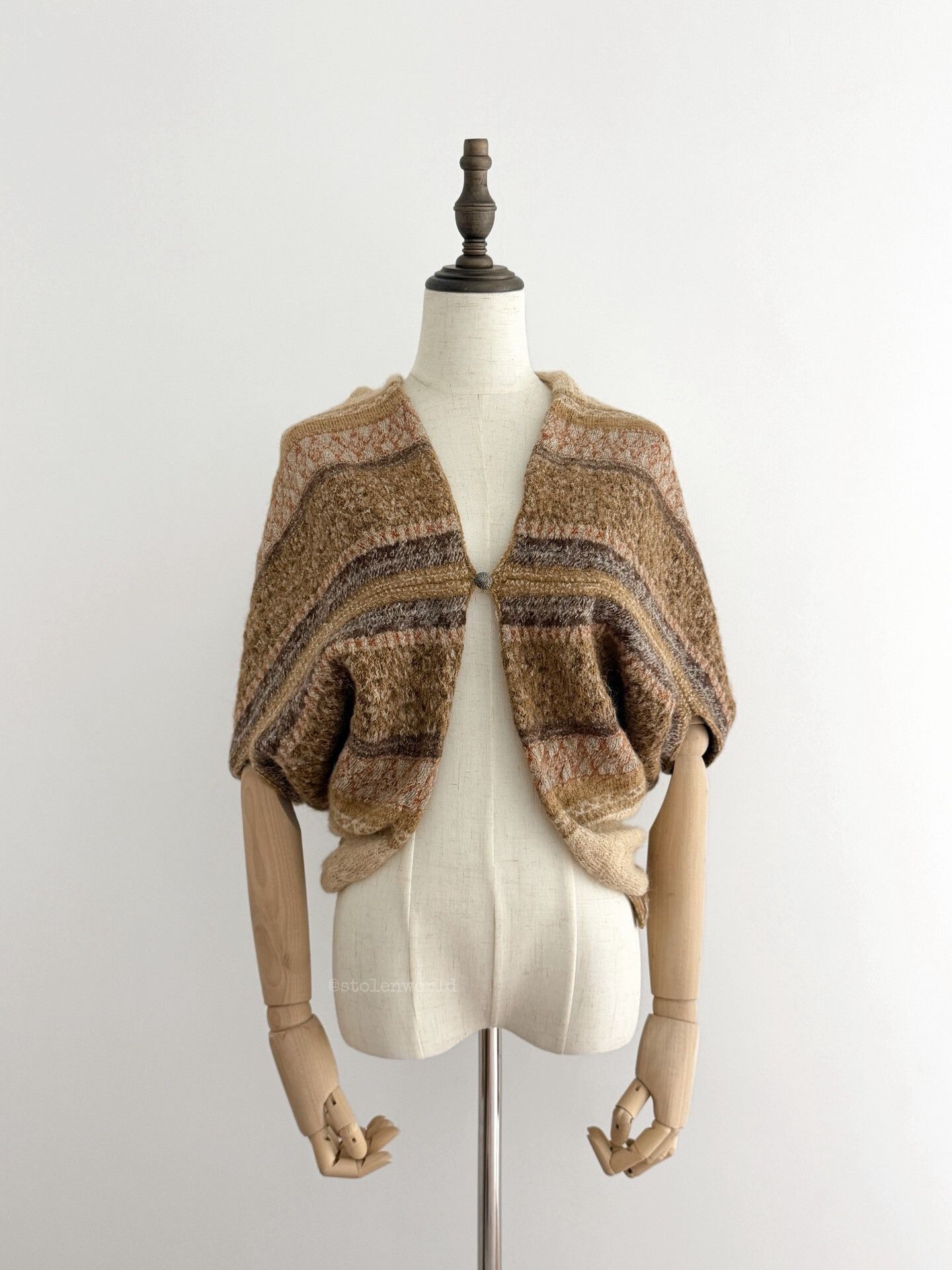 Kapital Kapital Alpaca Blend Cape Coat Size M / US 6-8 / IT 42-44 - 1 Thumbnail