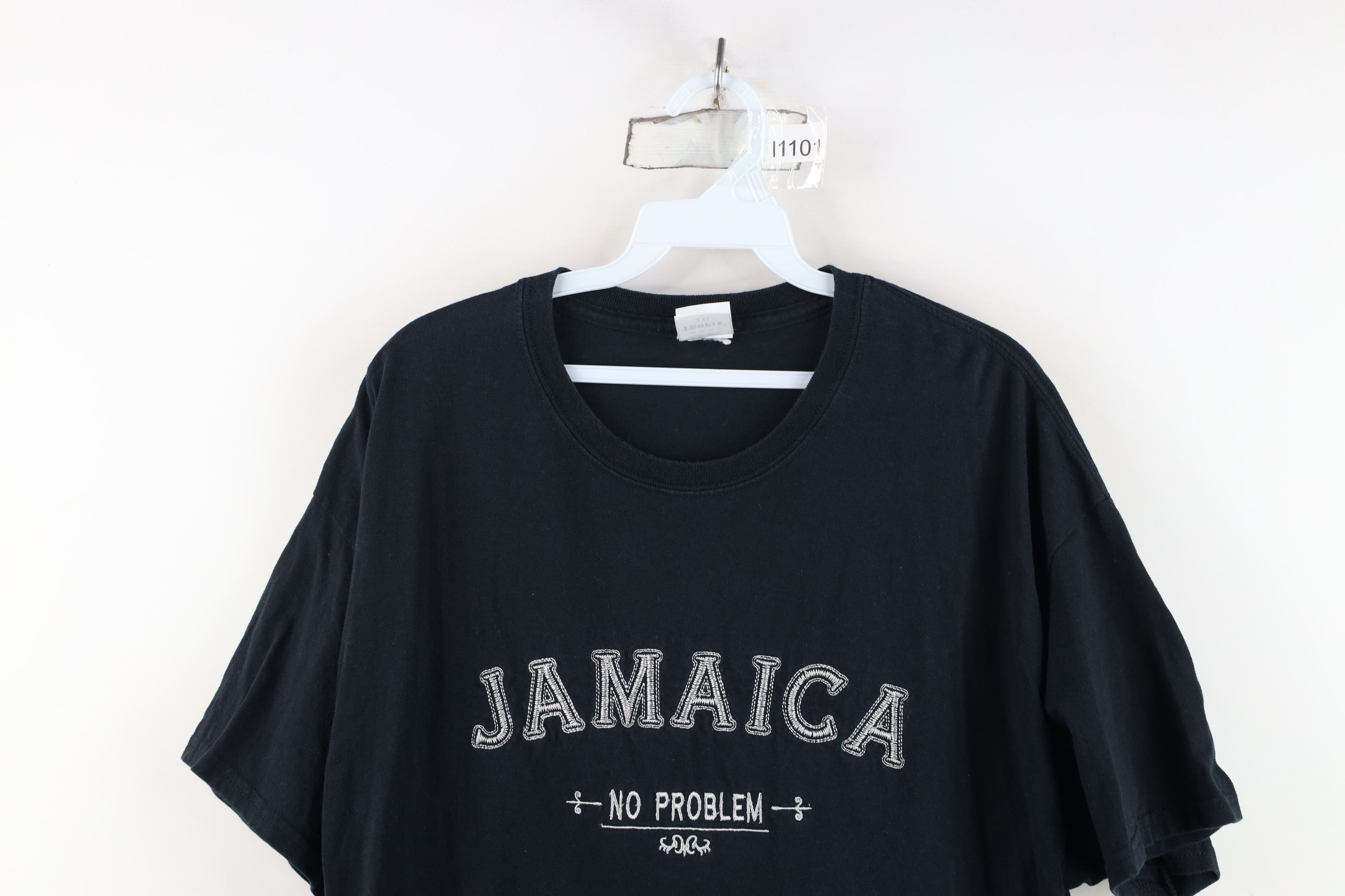 Vintage Vintage Y2K Streetwear Tribal Jamaica No Problem T-Shirt Size US XXL / EU 58 / 5 - 2 Thumbnail