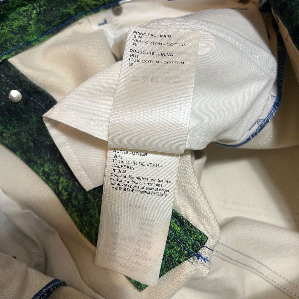 Louis Vuitton LOUIS VUITTON × VIRGIL ABLOH 2022SS LANDSCAPE DENIM PANTS Size US 31 - 9 Thumbnail