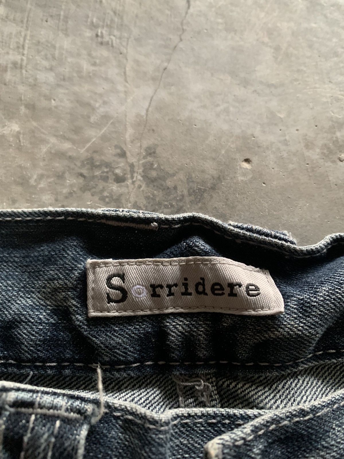 If Six Was Nine flared y2k sorridere sick washed design japanese jeans Size US 30 / EU 46 - 5 Thumbnail