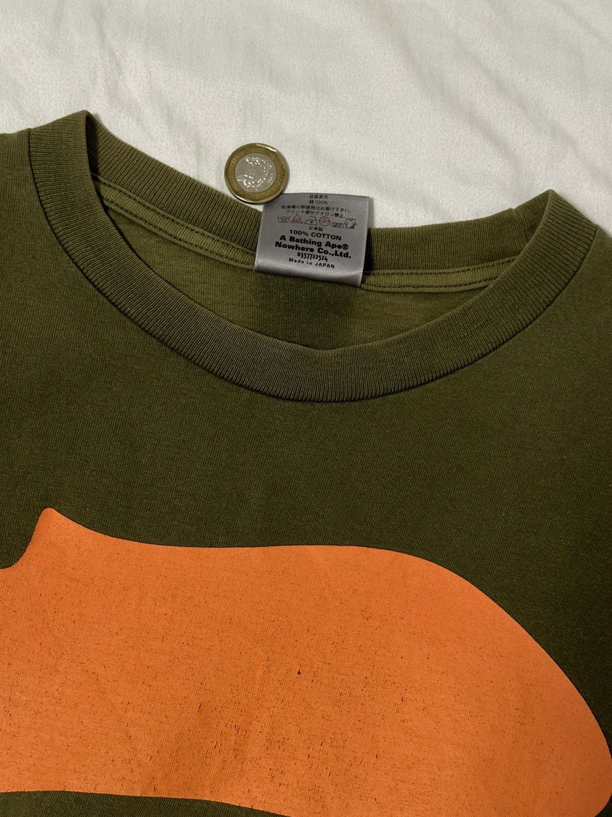 Bape Ape Face Tee Size US L / EU 52-54 / 3 - 4 Thumbnail