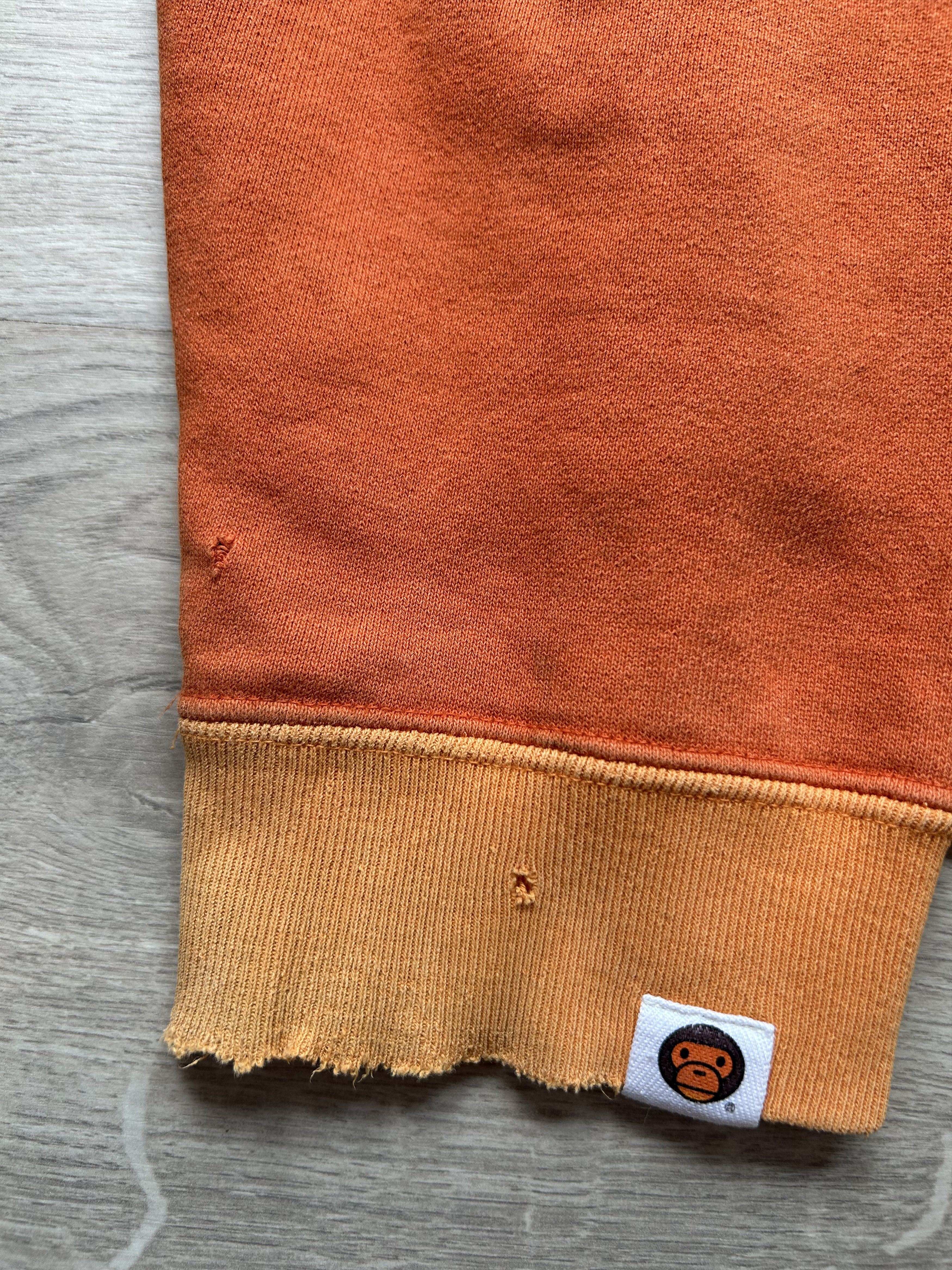 Bape BAPE Orange Animal Safari Milo Full Zip Hoodie Size US M / EU 48-50 / 2 - 11 Thumbnail
