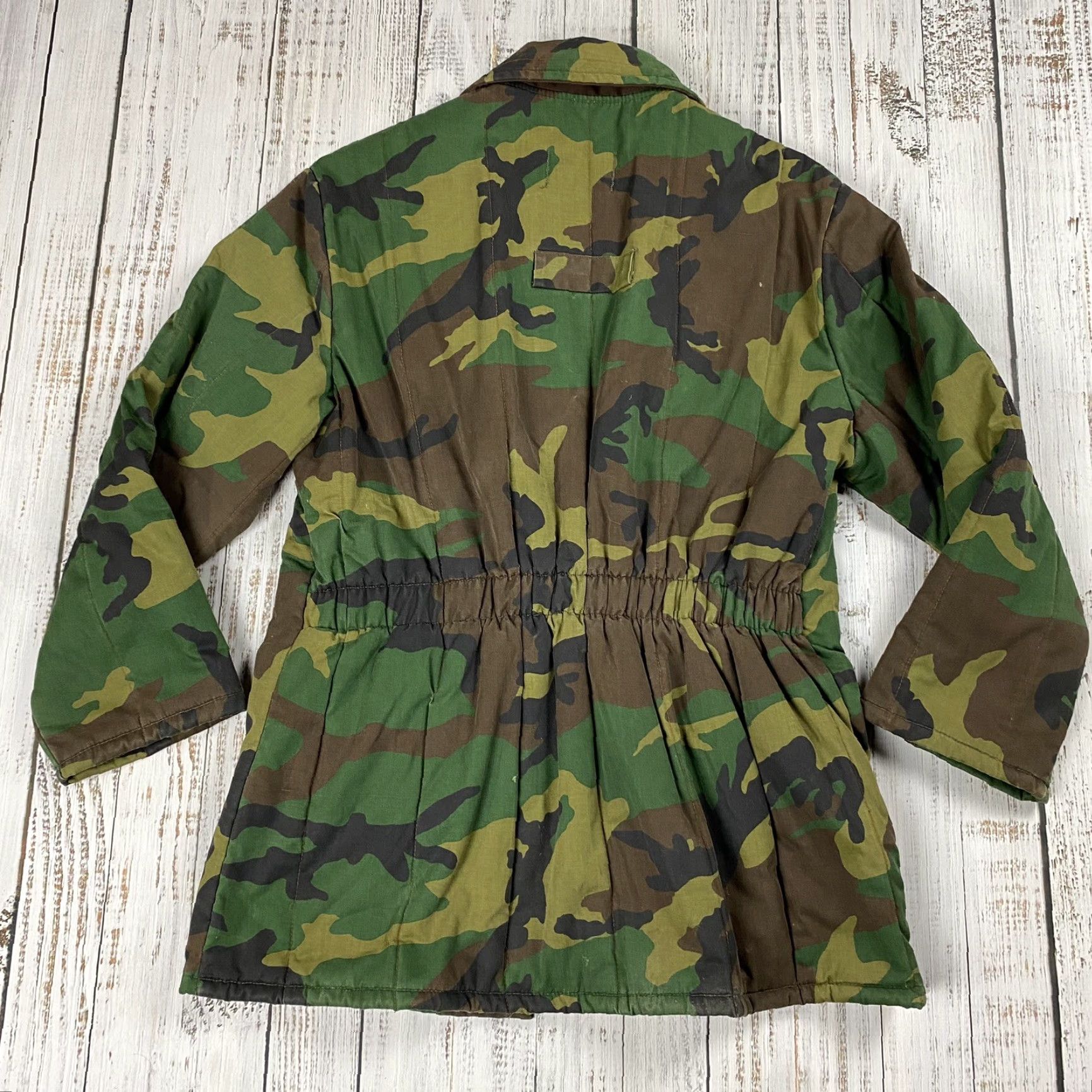 Vintage VINTAGE VTG TIMBER KING CAMO QUILTED JACKET COAT MEN GREEN LARGE Size US L / EU 52-54 / 3 - 6 Thumbnail