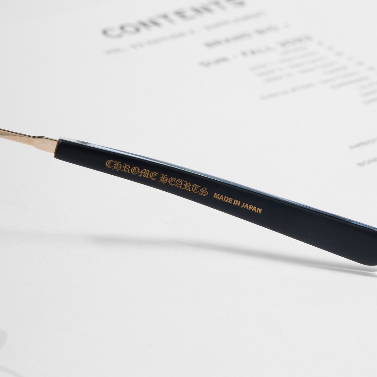 Chrome Hearts CHROME HEARTS HOTATION MBK/ GP - MBK- PLASTIC SUNGLASSES Size ONE SIZE - 4 Thumbnail