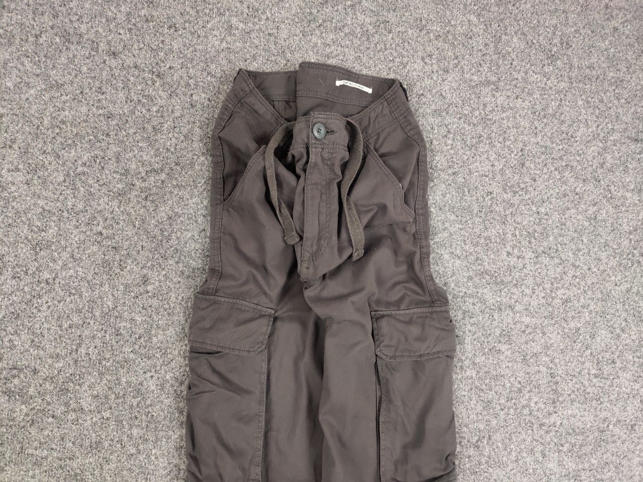 Japanese Brand Vintage Japan Style Y2K Straight Multicargo Gray Baggy Pants Size US 32 / EU 48 - 4 Thumbnail