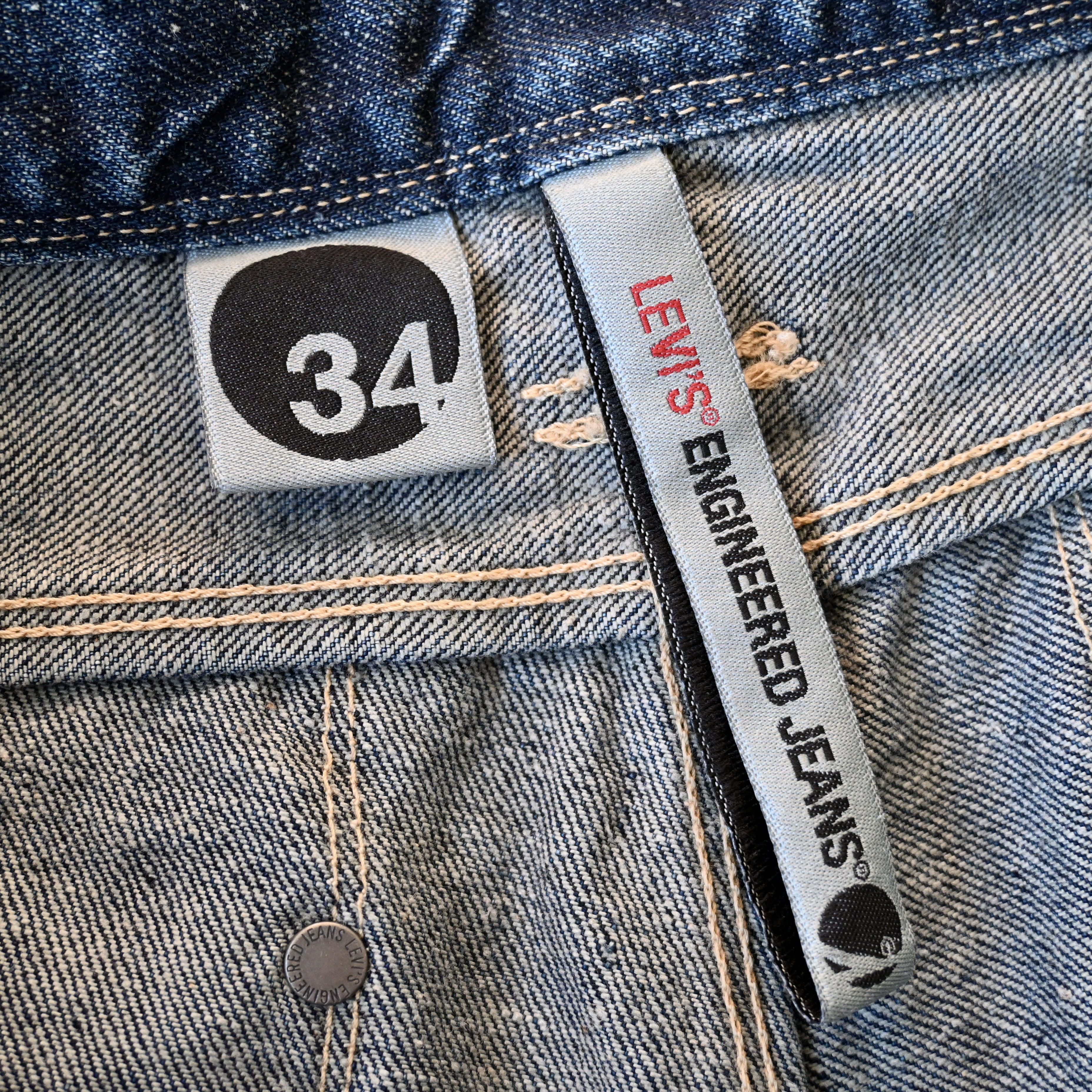 Levi's VTG 2005 Levi's Engineered Jeans, distressed, 34 Size US 34 / EU 50 - 16 Thumbnail