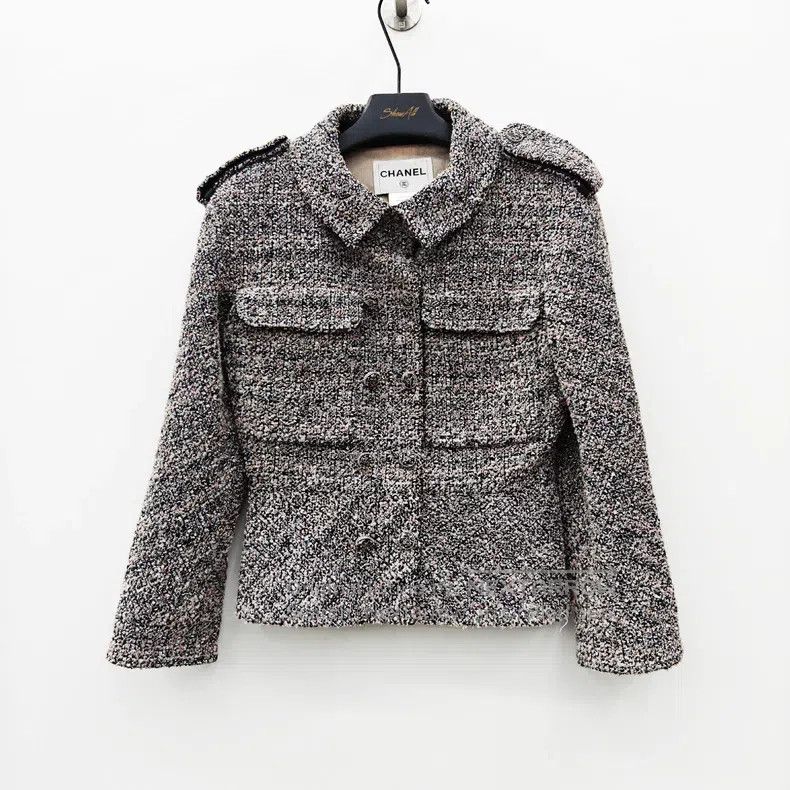 Chanel Chanel Double C-buckle woven tweed jacket Size XS / US 0-2 / IT 36-38 - 1 Thumbnail