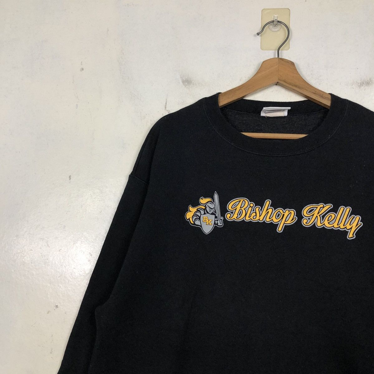 Japanese Brand 📌Vintage Champion Sweatshirt Bishop Kelly Big Logo Size US L / EU 52-54 / 3 - 9 Thumbnail