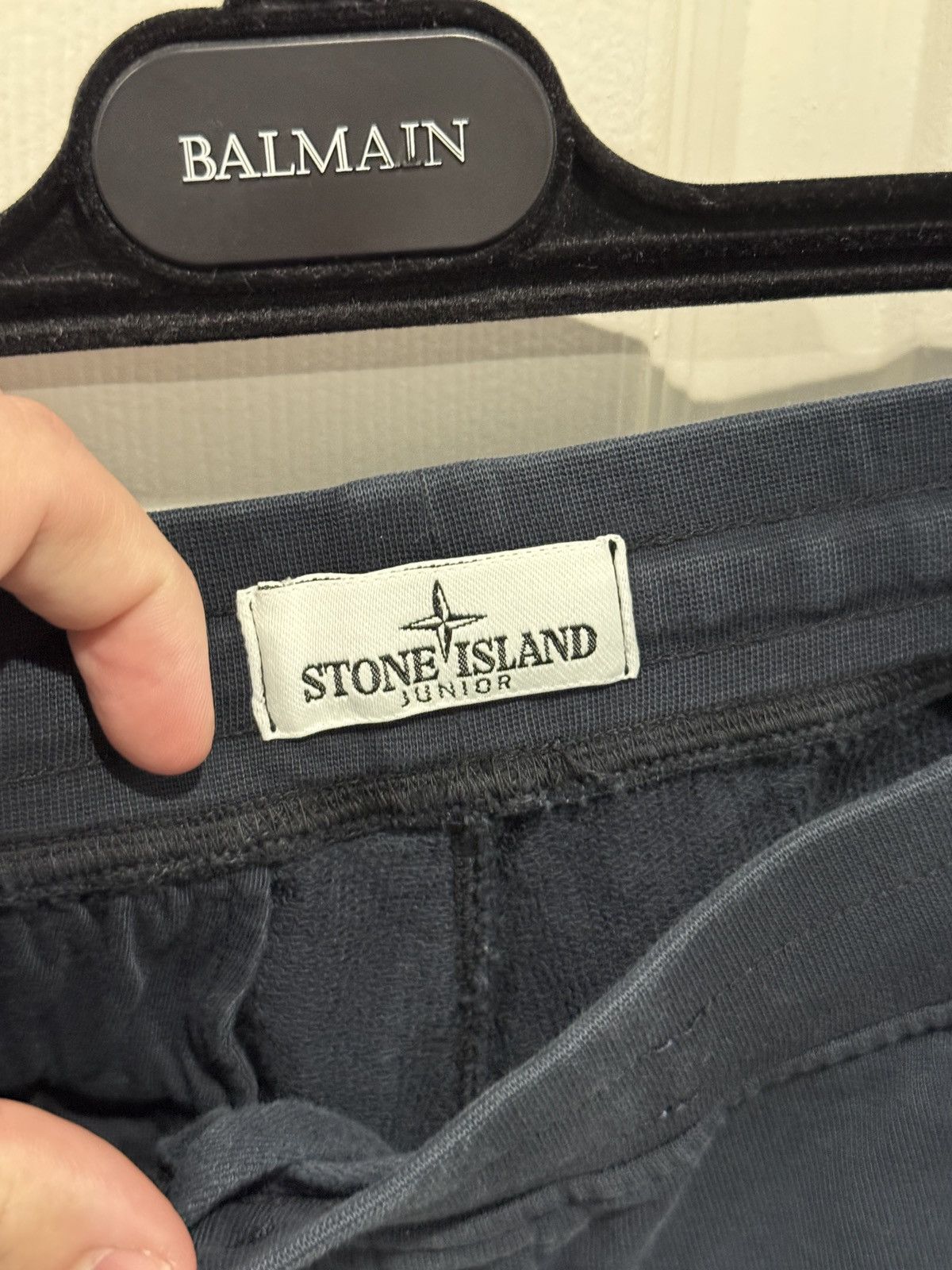 Stone Island Stone Island Junior Kids Navy Sweat Shorts Size 14 Size US 28 / EU 44 - 6 Thumbnail