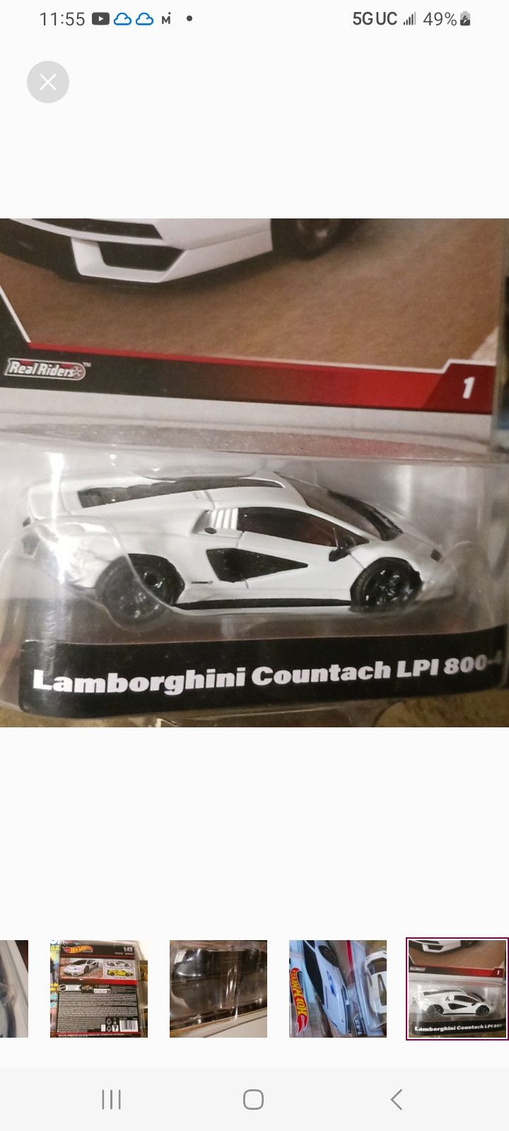 Other Hot WheeLs Premium Lamborghini Countach LPI 800-4, Size ONE SIZE - 7 Thumbnail