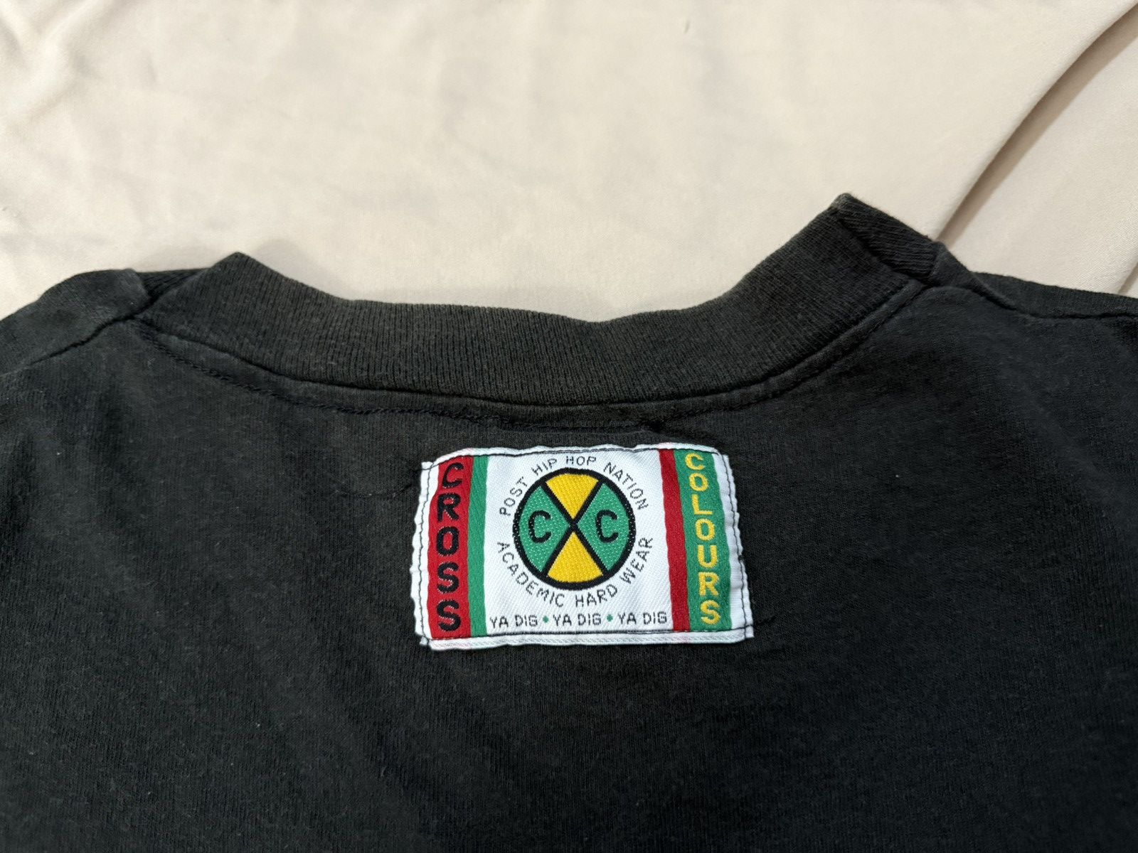 Cross Colours Vintage 90s Cross Colours be Slammin T-Shirt Tupac Size US XL / EU 56 / 4 - 9 Thumbnail