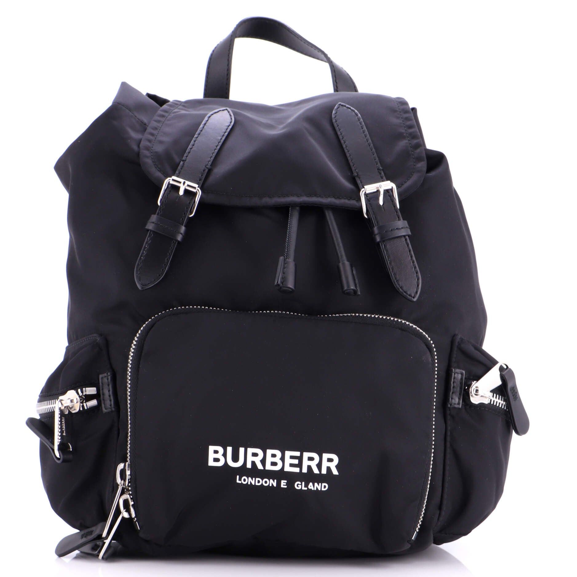 Burberry Logo Rucksack Backpack Size ONE SIZE - 1 Thumbnail