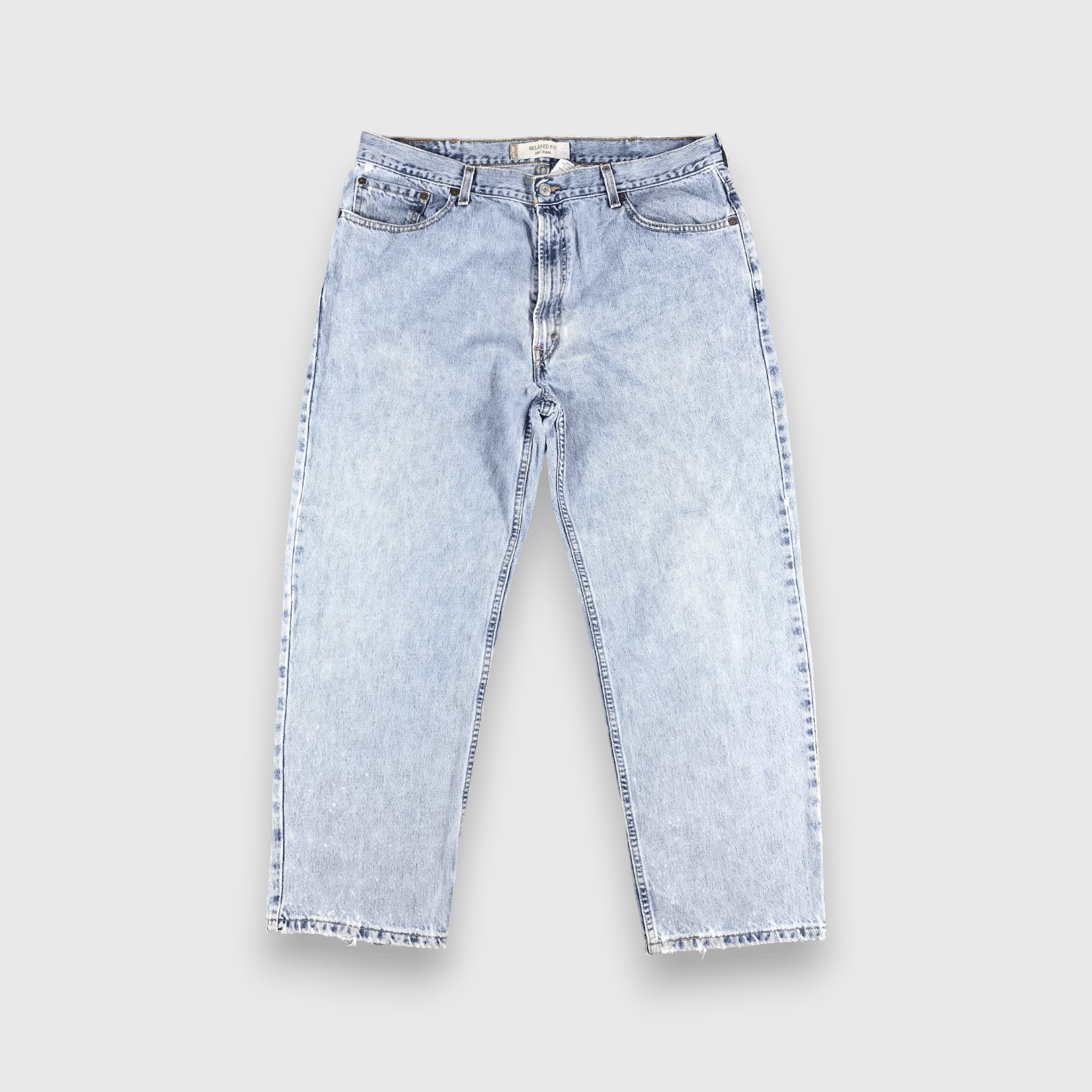 Levi's Vintage Blue Wash Levis 550 Jeans-J1620 Size US 39 - 1 Thumbnail