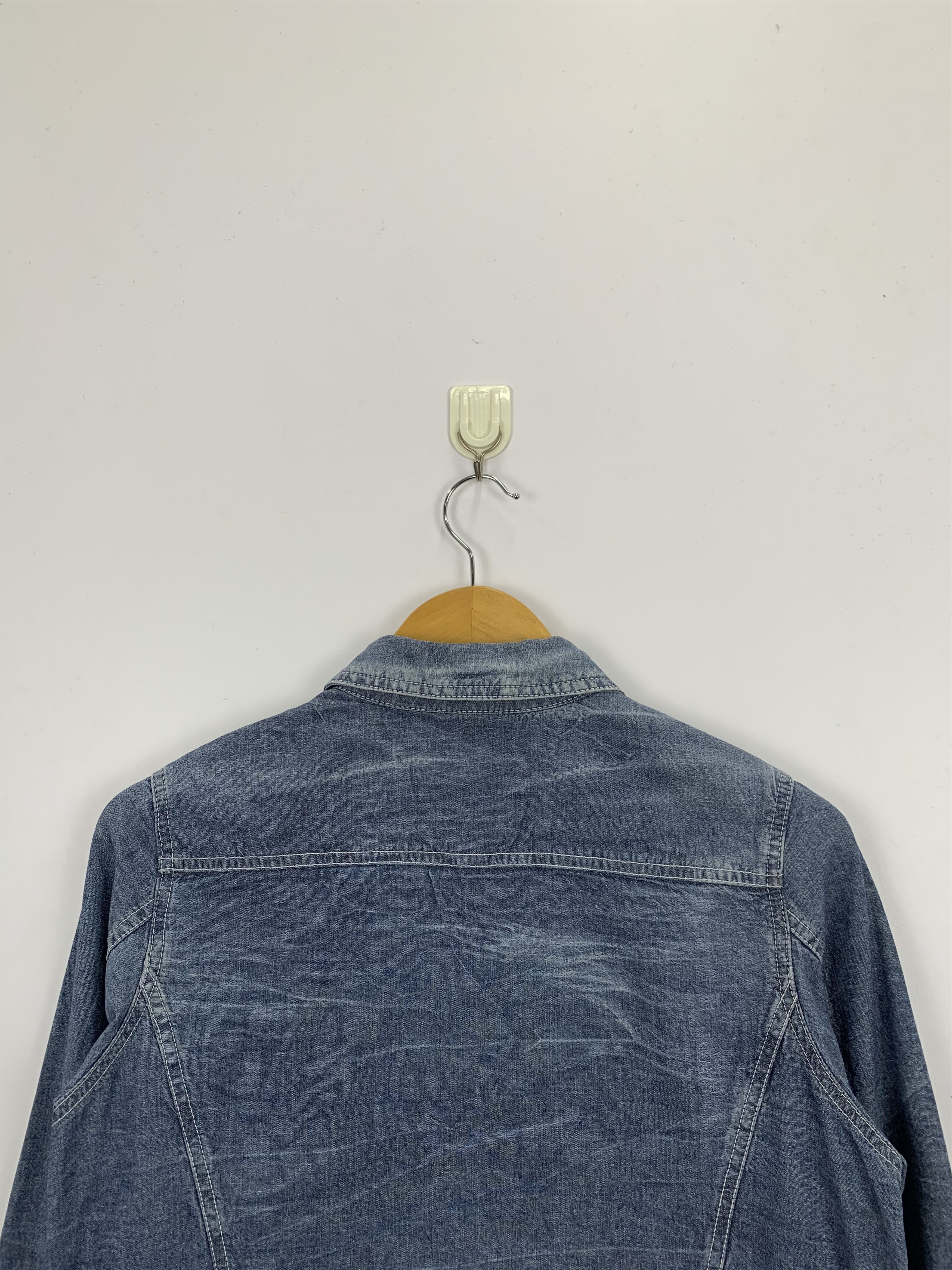 Japanese Brand Vintage Japanese Brand Trucker Denim Jacket J1003 Size US M / EU 48-50 / 2 - 4 Thumbnail