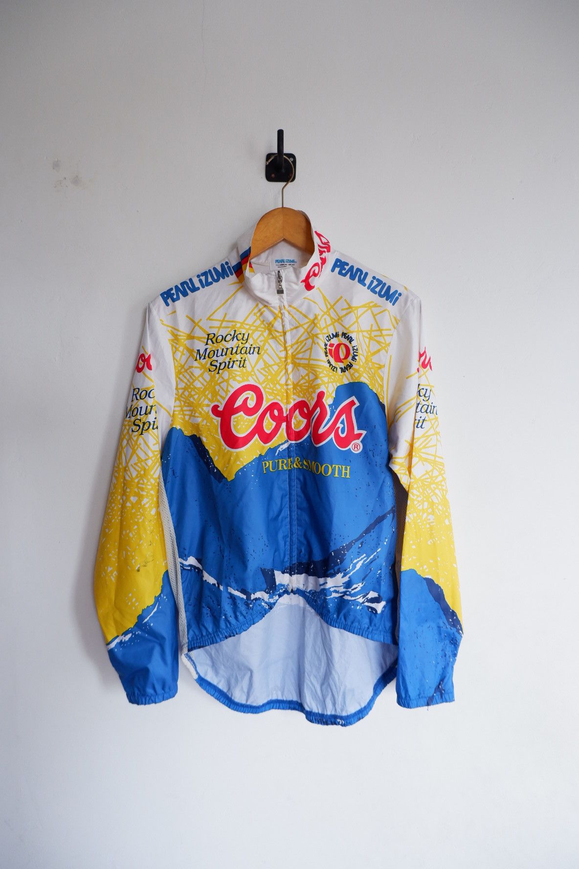 Japanese Brand × PEARL iZUMi 1990 Jersey COORS LIGHTS Japan Pearl Izumi Technical Wear Size US M / EU 48-50 / 2 - 1 Thumbnail