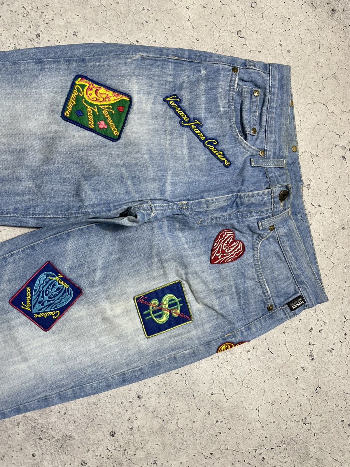 Versace Jeans Couture Women Vintage Luxury Jeans Versace Jeans Couture Rare Size 27" / US 4 / IT 40 - 4 Thumbnail
