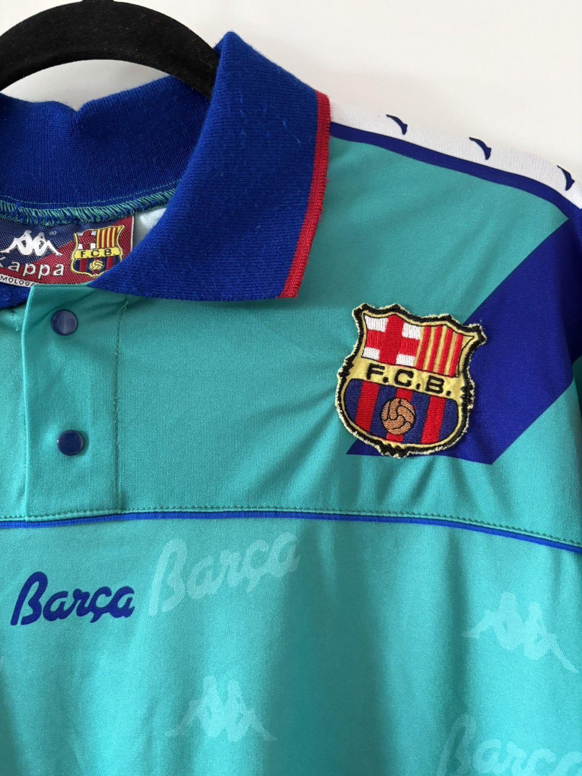 Barcelona kappa 1992-1995 wyjazdowa Vintage — zdjęcie 2