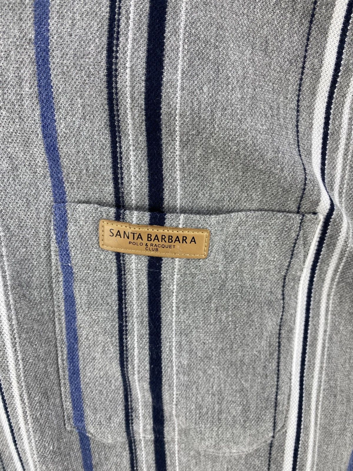 Japanese Brand Vintage Y2k Santa Barbara Long Sleeve Polo Shirt Size US M / EU 48-50 / 2 - 8 Thumbnail
