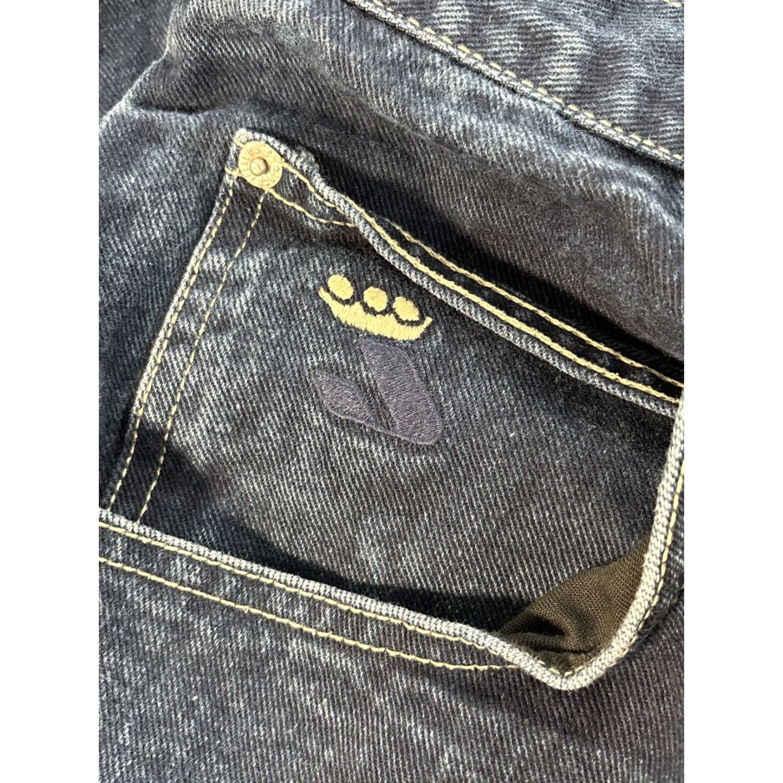 JNCO VINTAGE JNCO Jeans Mens 34x29 Deep Socket Dark Wash Baggy 90s Size US 34 / EU 50 - 7 Thumbnail