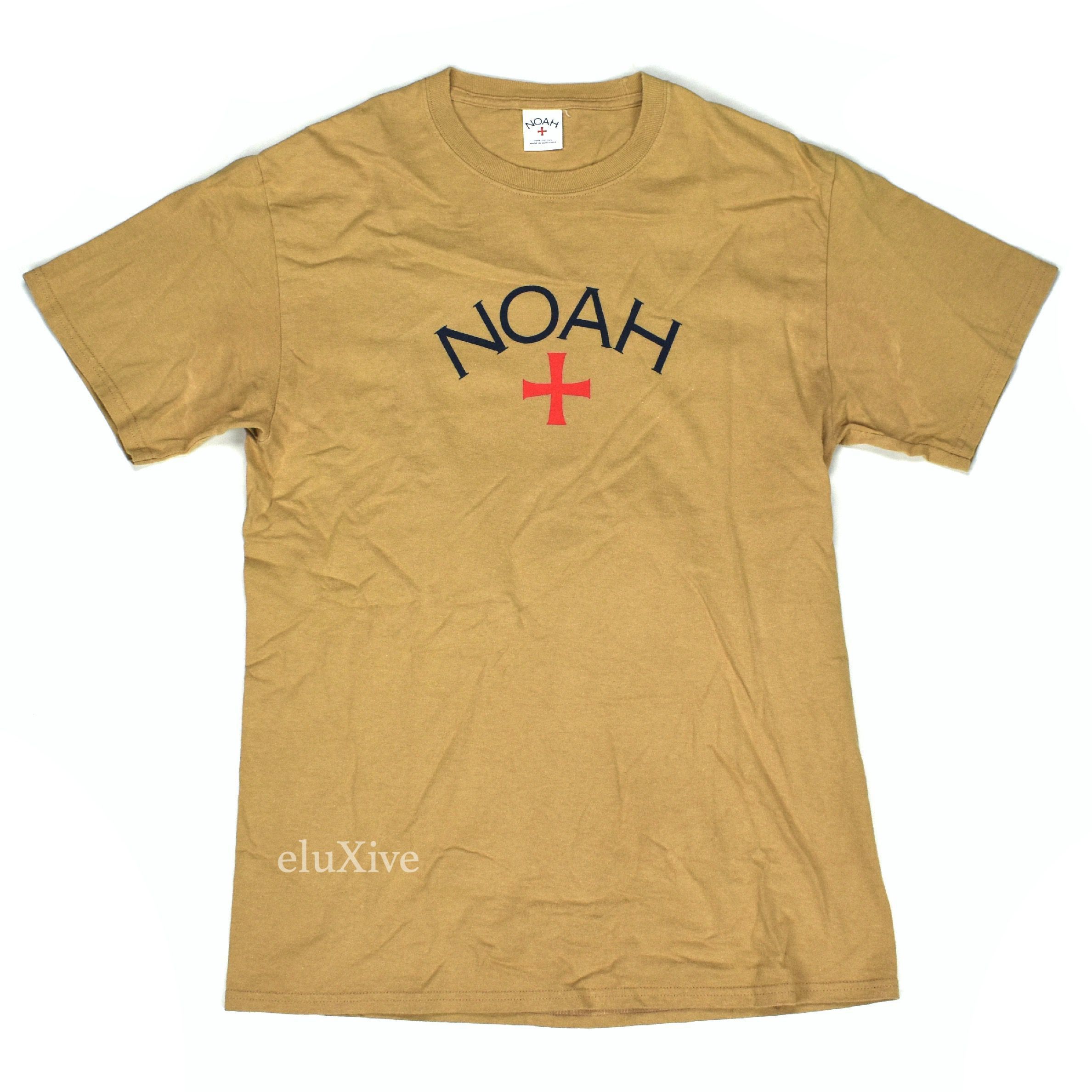 Noah Noah Desert Sand Tan Core Logo T-Shirt SS17 Size US M / EU 48-50 / 2 - 1 Preview