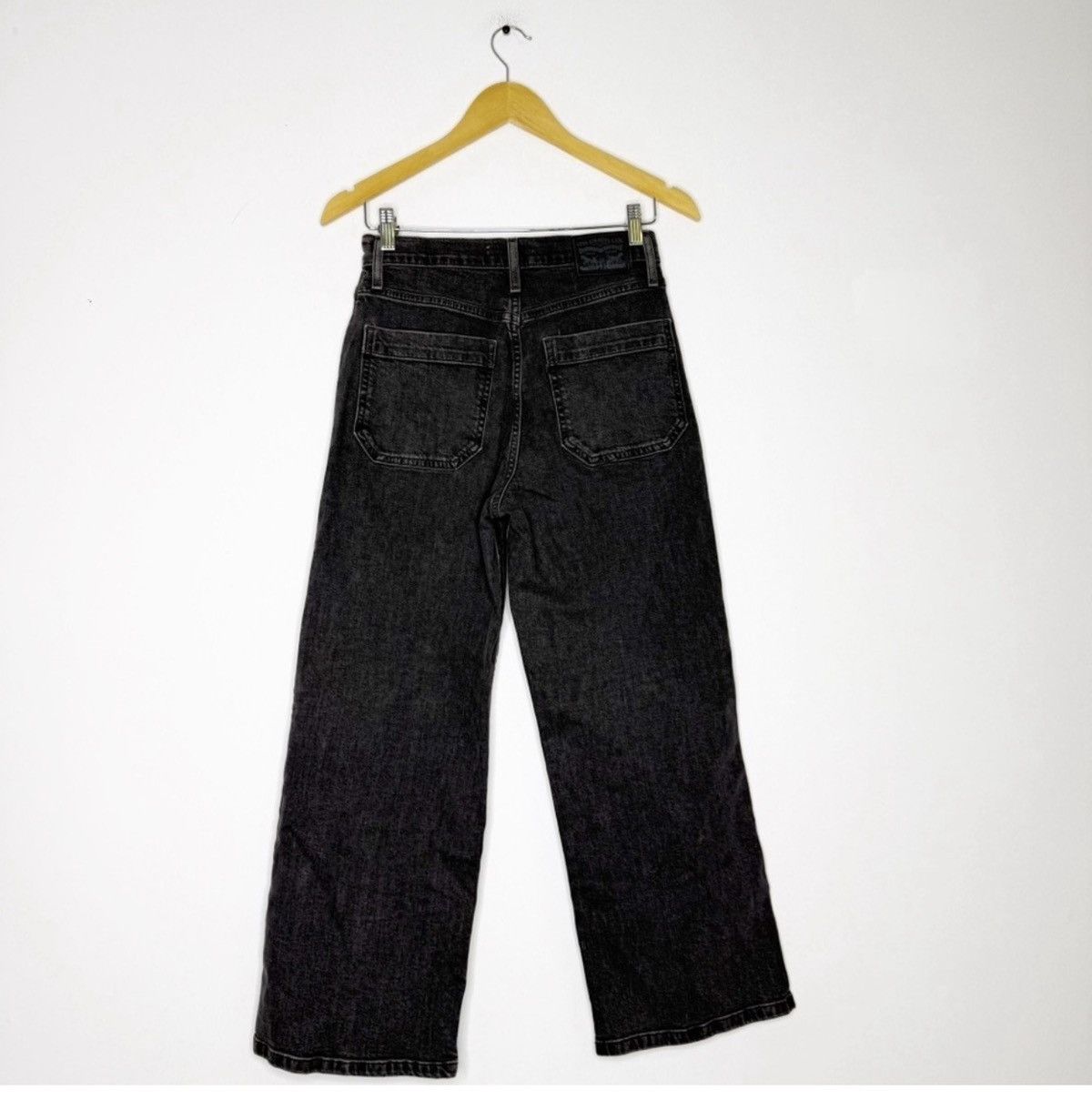 Levi's Levi’s Mile High Cropped Wide Leg Jeans W26 L27 Size 26" / US 2 / IT 38 - 2 Thumbnail