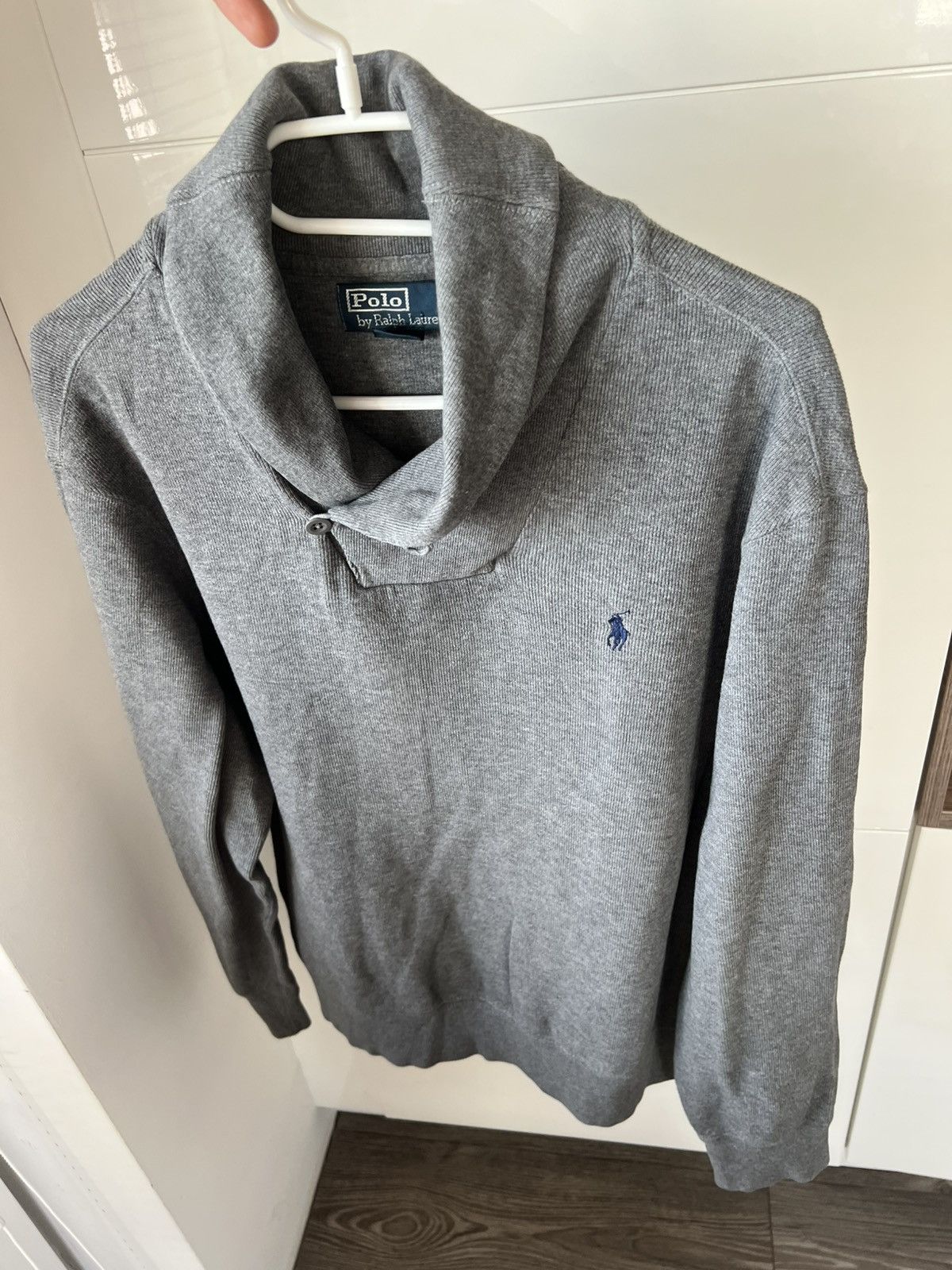 Vintage ‼️VINTAGE POLO RALPH LAUREN Knited HIGH NECK Oldmoney Sweater Size US L / EU 52-54 / 3 - 5 Thumbnail