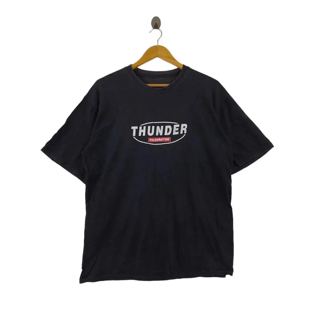 Vintage Vintage THUNDER FULGURATION Act Of God Tee Shirt Rebel Punk Size US M / EU 48-50 / 2 - 1 Thumbnail