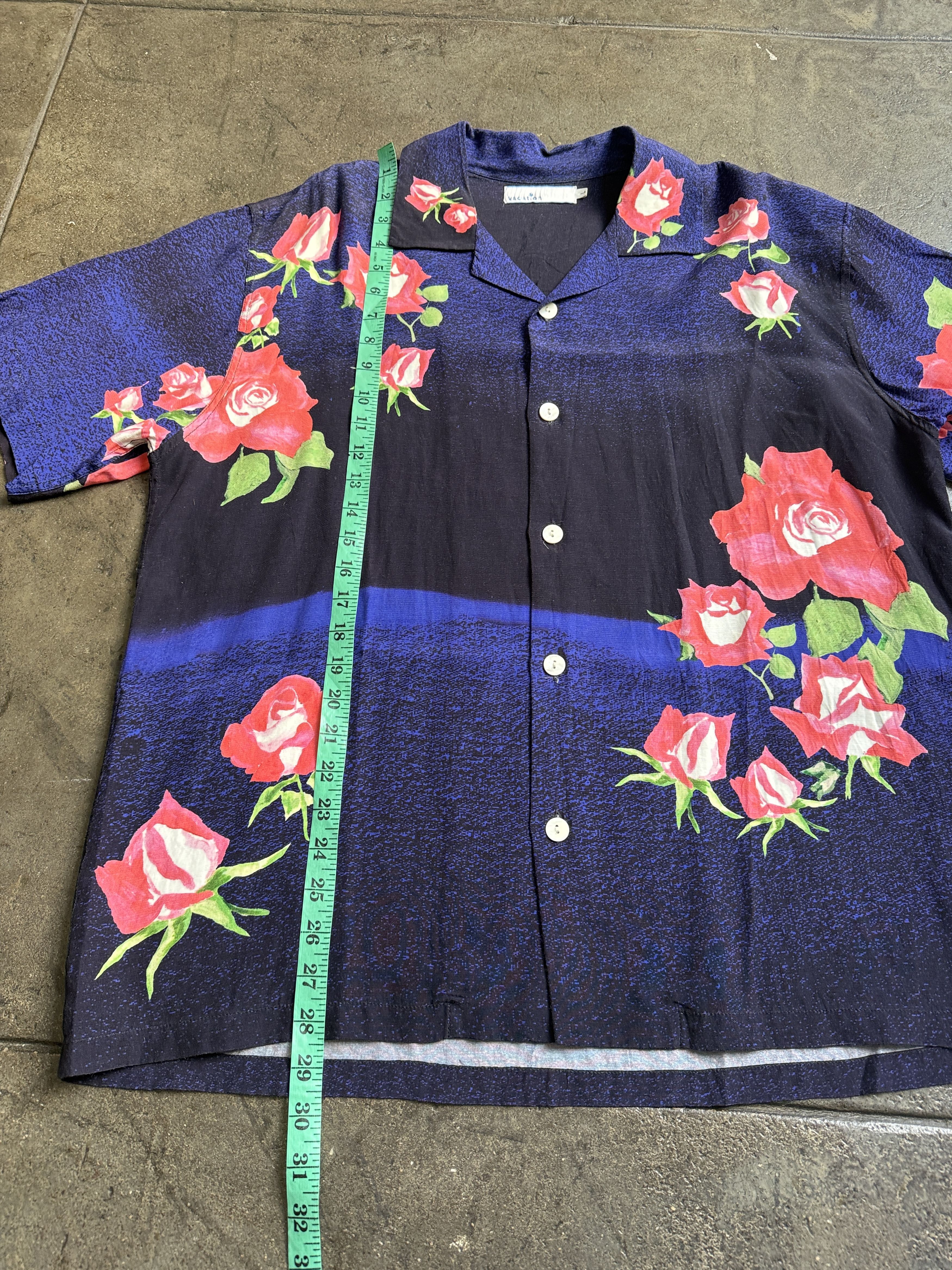 Vacation Beautiful Potato Head Roses Shirt from Bali - Vacation Size US L / EU 52-54 / 3 - 5 Thumbnail