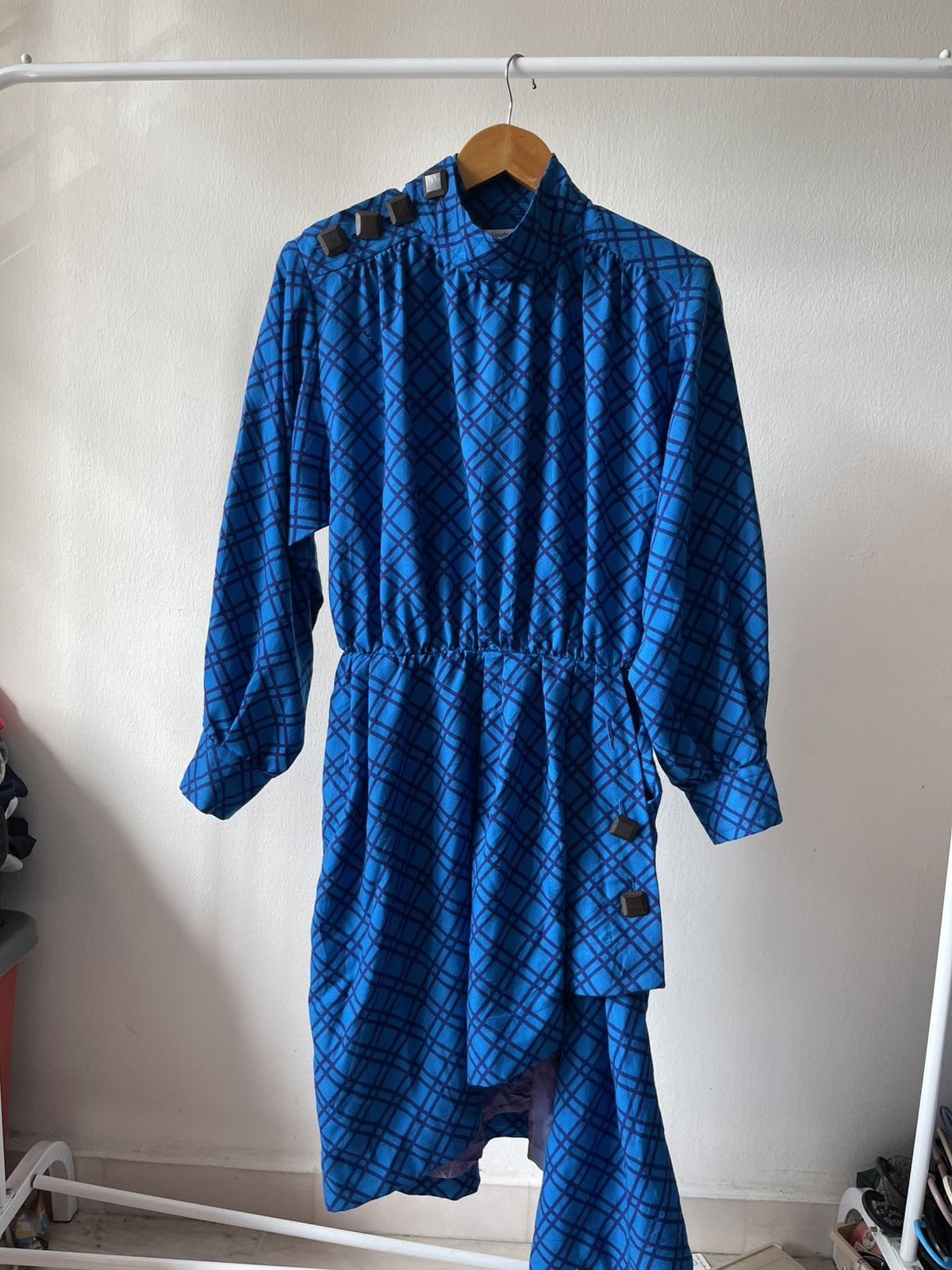Yves Saint Laurent 80s Yves Saint Laurent Rive Gauche Dress Size M / US 6-8 / IT 42-44 - 6 Thumbnail