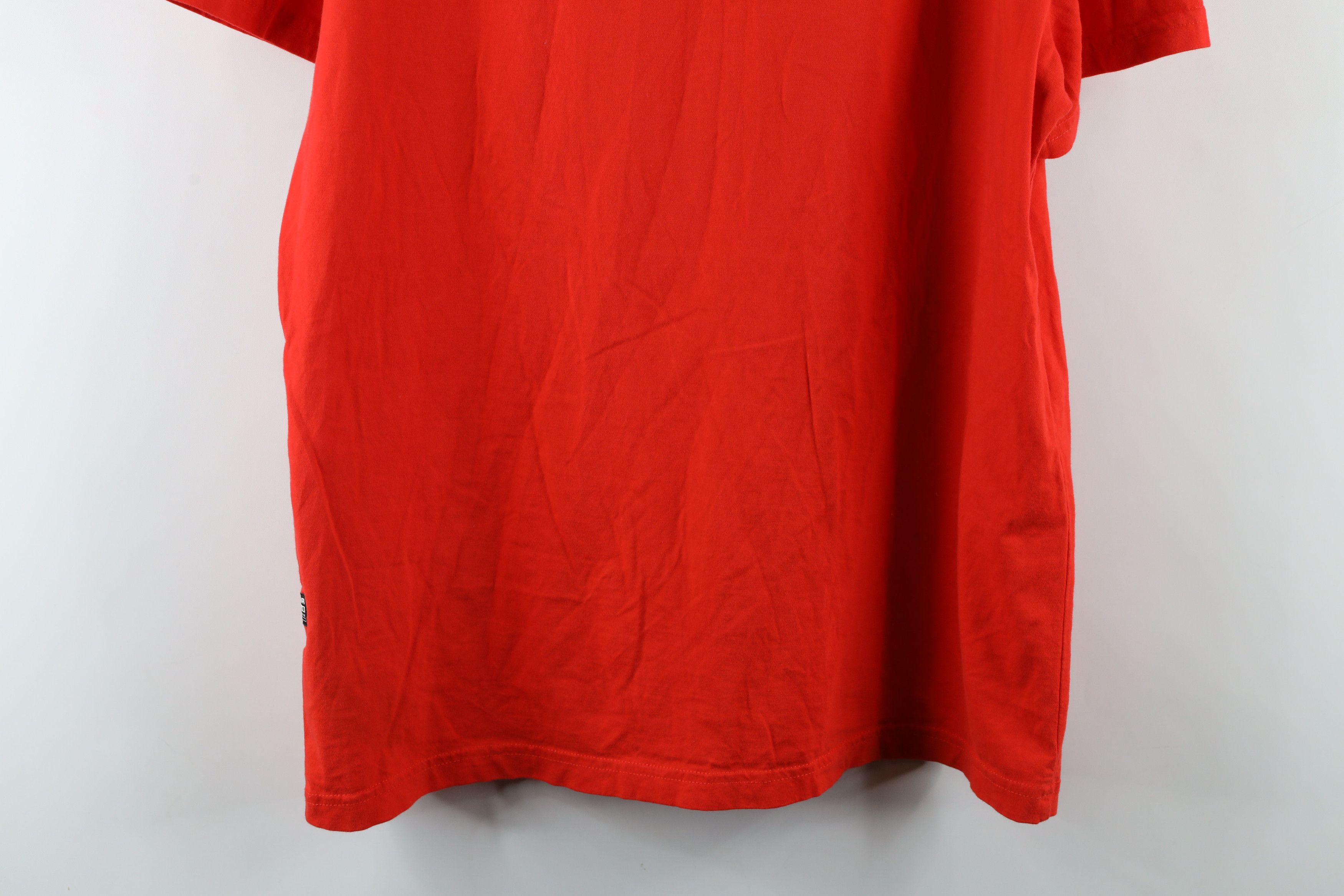 G-Star × Vintage G Star Raw Denim Spell Out Short Sleeve T-Shirt Red Cotton Size US L / EU 52-54 / 3 - 11 Thumbnail