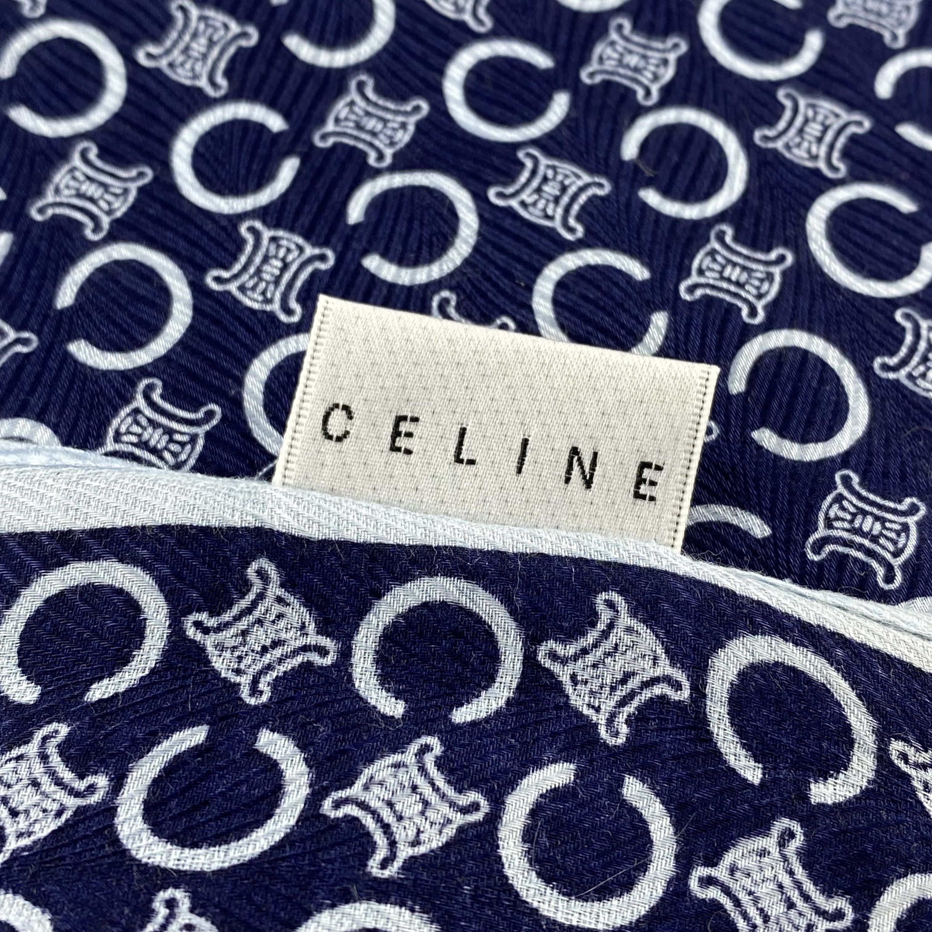 Celine × Vintage Celine Neckerchief / Bandana / Handkerchief-P1865 Size ONE SIZE - 5 Thumbnail