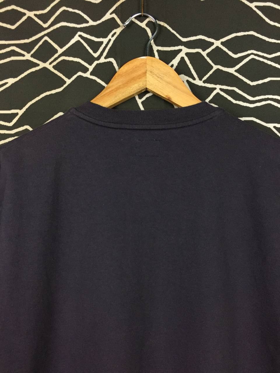 HOLLYWOOD RANCH MARKET Vtg Blue Blue Hollywood Ranch Market Henley Tee Size US L / EU 52-54 / 3 - 8 Thumbnail