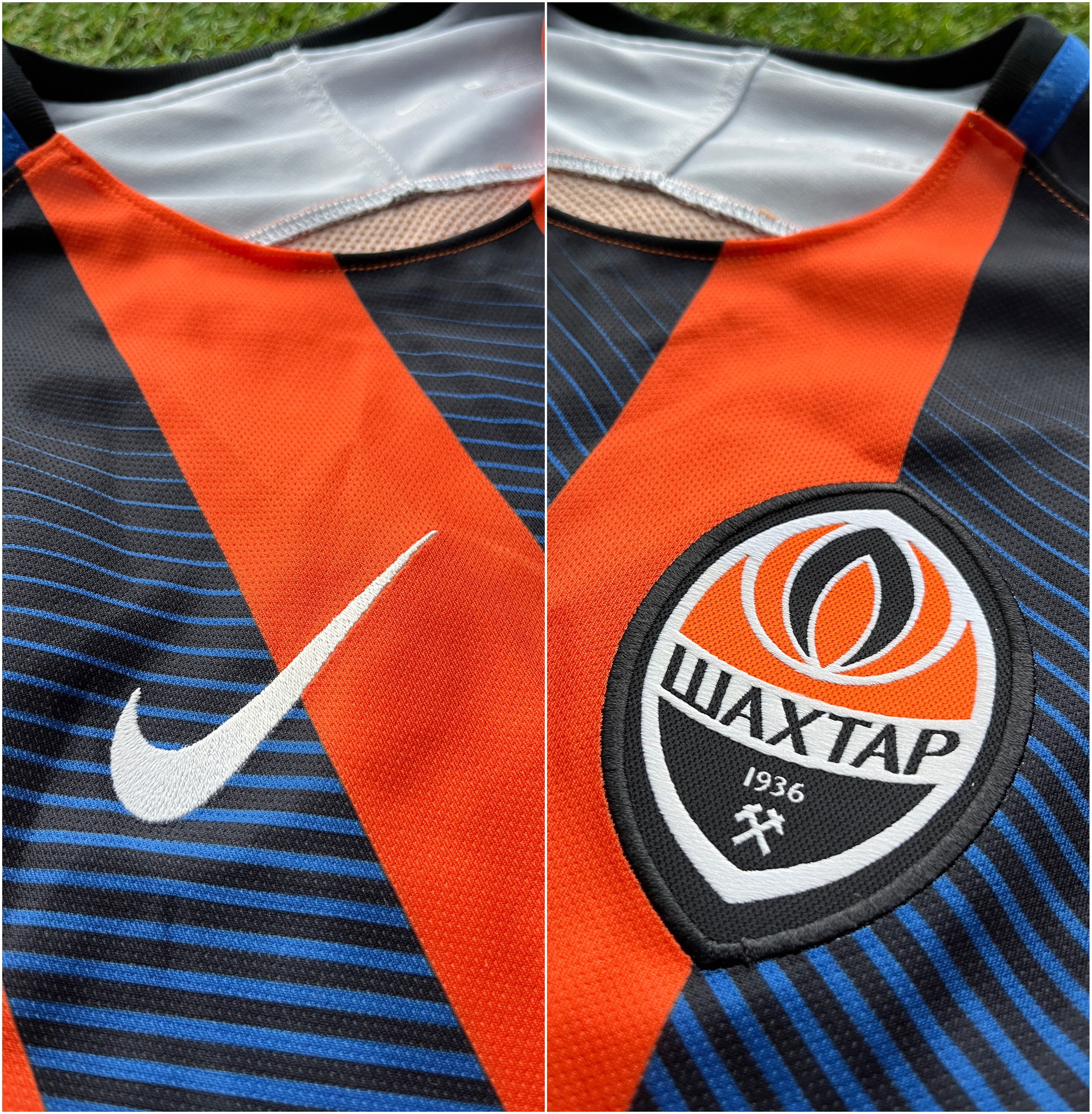 Nike Match worn shirt Shakhtar Donetsk SRNA jerse Ukraine Croatia Size US M / EU 48-50 / 2 - 4 Thumbnail