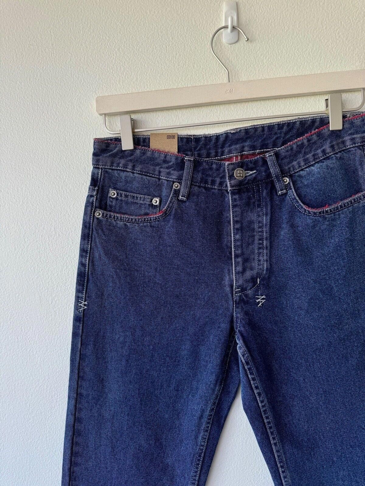 Ksubi new Ksubi mens denim jean hazlow 29 small blue red kolor Size US 29 - 4 Thumbnail