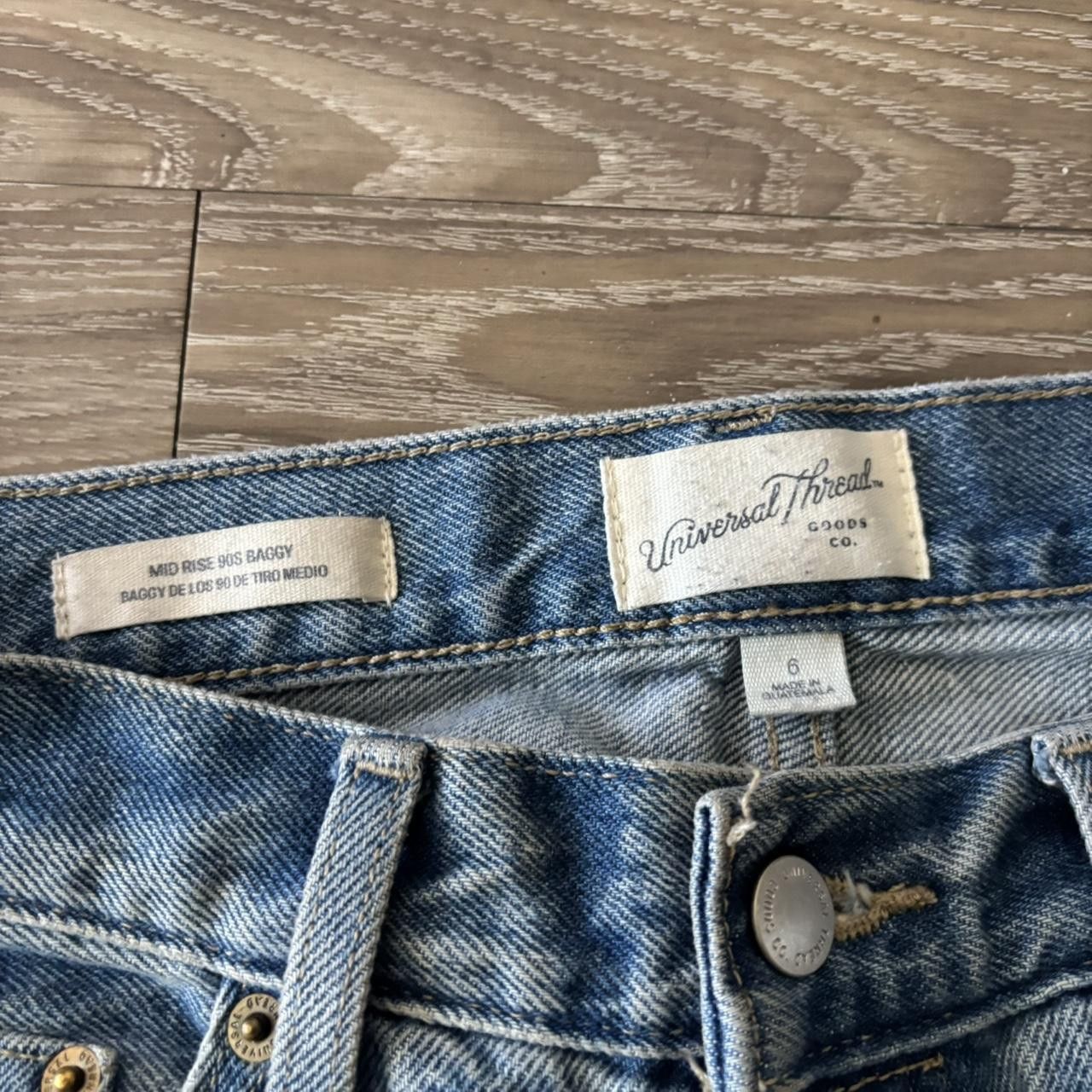 Vintage Crazy Vintage Y2K/2000s Baggy Medium Wash Skater Denim Jeans! 30x32 Size US 30 / EU 46 - 7 Thumbnail