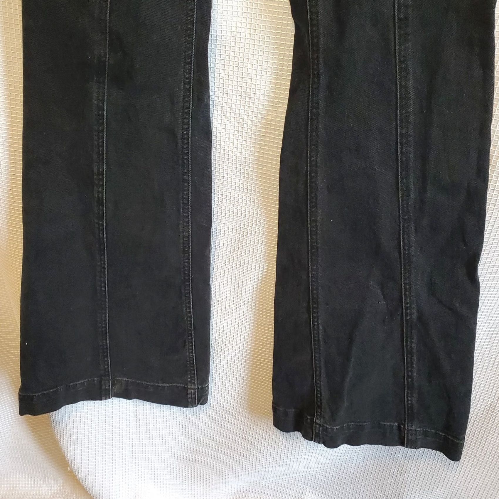 Vintage Idyllwind Jeans Womens 4 Black Rebel Flare Mid Rise Denim Western Miranda Lambert Size 27" / US 4 / IT 40 - 5 Thumbnail