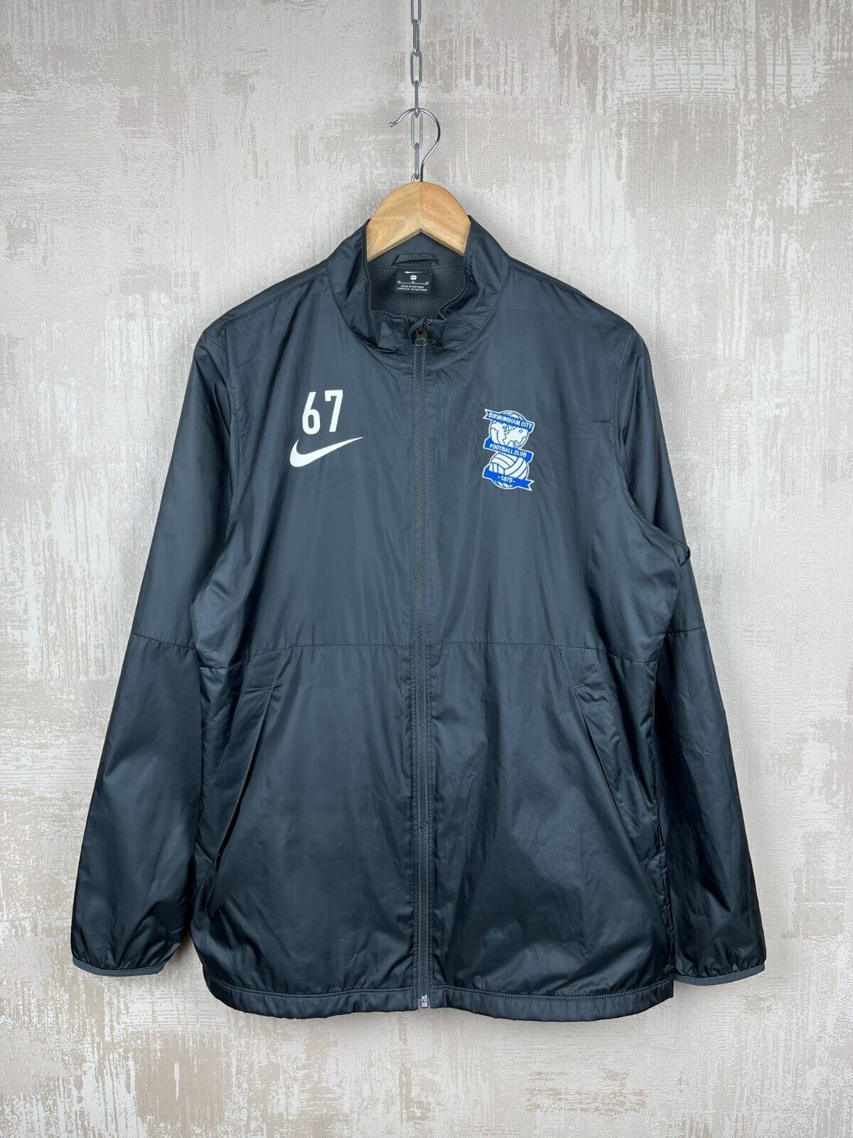 Nike Birmingham City Training Lightweight Jacket Soccer Football Size US M / EU 48-50 / 2 - 2 Thumbnail